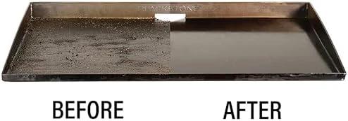 BLACKSTONE 5060 Professional 8-Piece Griddle Cleaning Kit, Stainless Steel, Black by BLACKSTONE
