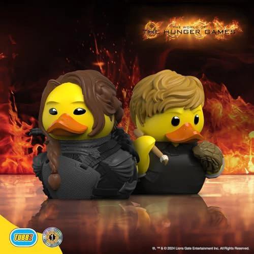 TUBBZ First Edition Peeta Mellark Collectible Vinyl Rubber Duck Figure - Official The Hunger Games - Action TV, Film by TUBBZ