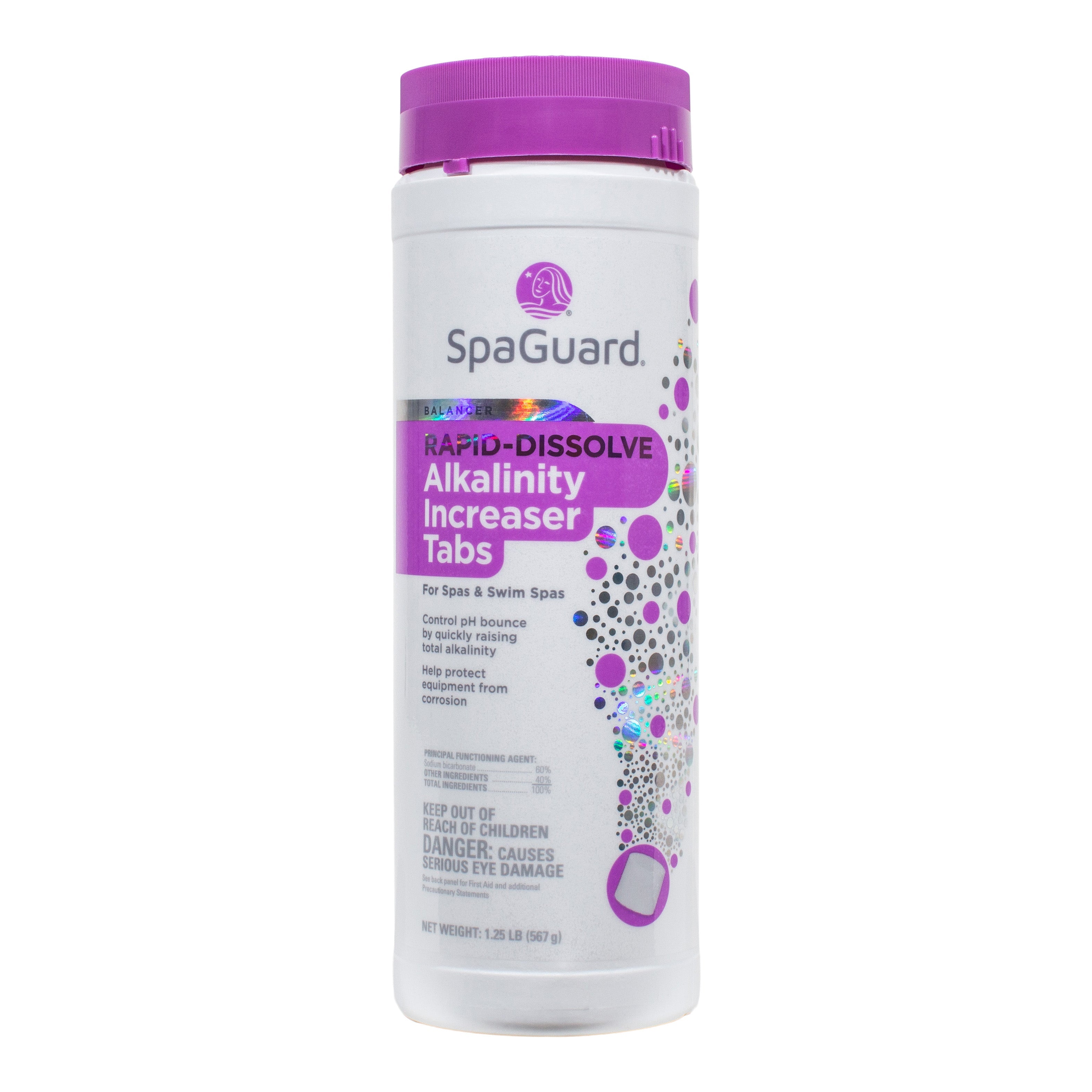 SpaGuard Rapid Dissolve Alkalinity Increaser Tabs for Easy Spa Water Balance