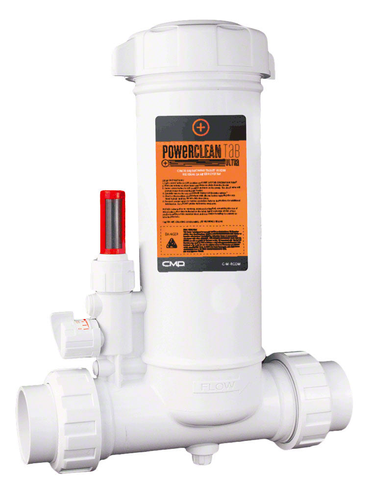 PowerClean Tab Ultra In Line Chlorinator Clear Lid