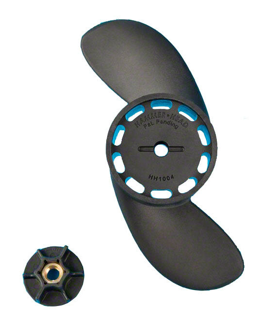 HammerHead 2 Blade Propeller Kit With Nut And Pins