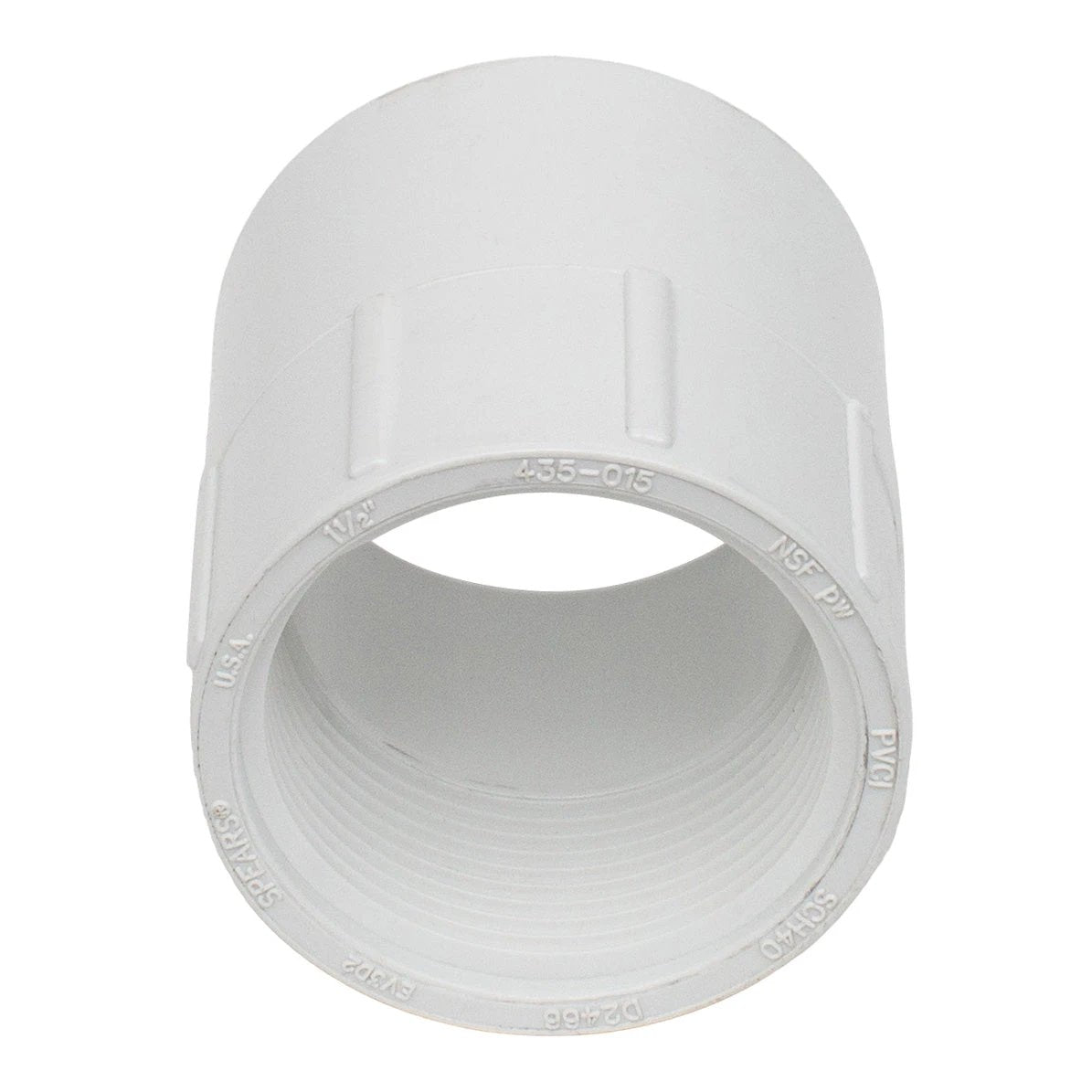 Spears 435-015 Pool 1-1/2 PVC Female Adapter Socket FPT SCH40 by Spears