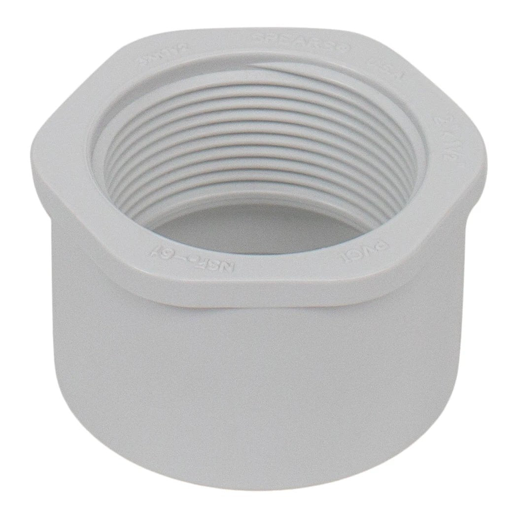 Spears 438-251 2x1-1/2 PVC Red Bushing Spigot FPT Sch 40 by Spears