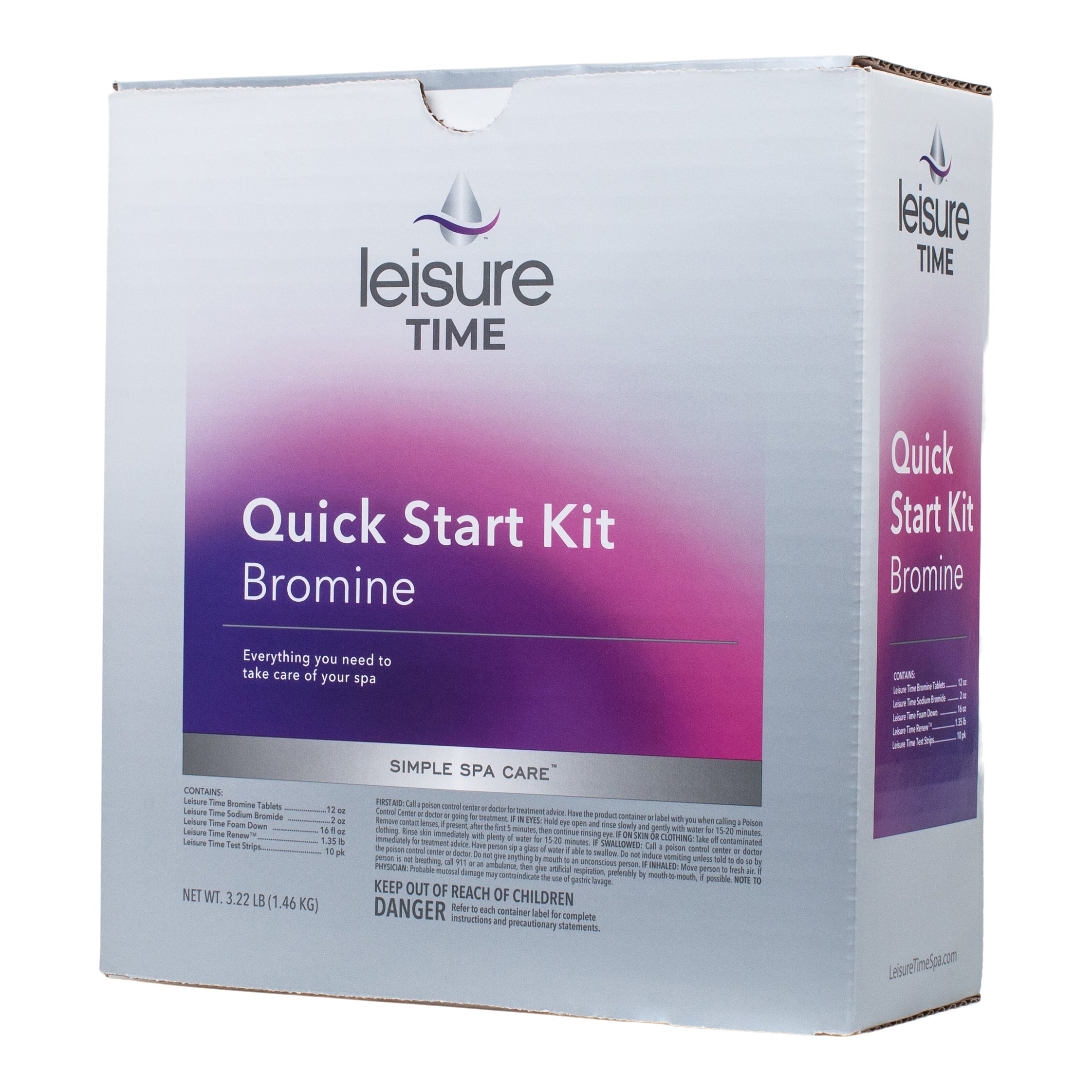 Leisure Time Quick Start Bromine Spa Maintenance Kit
