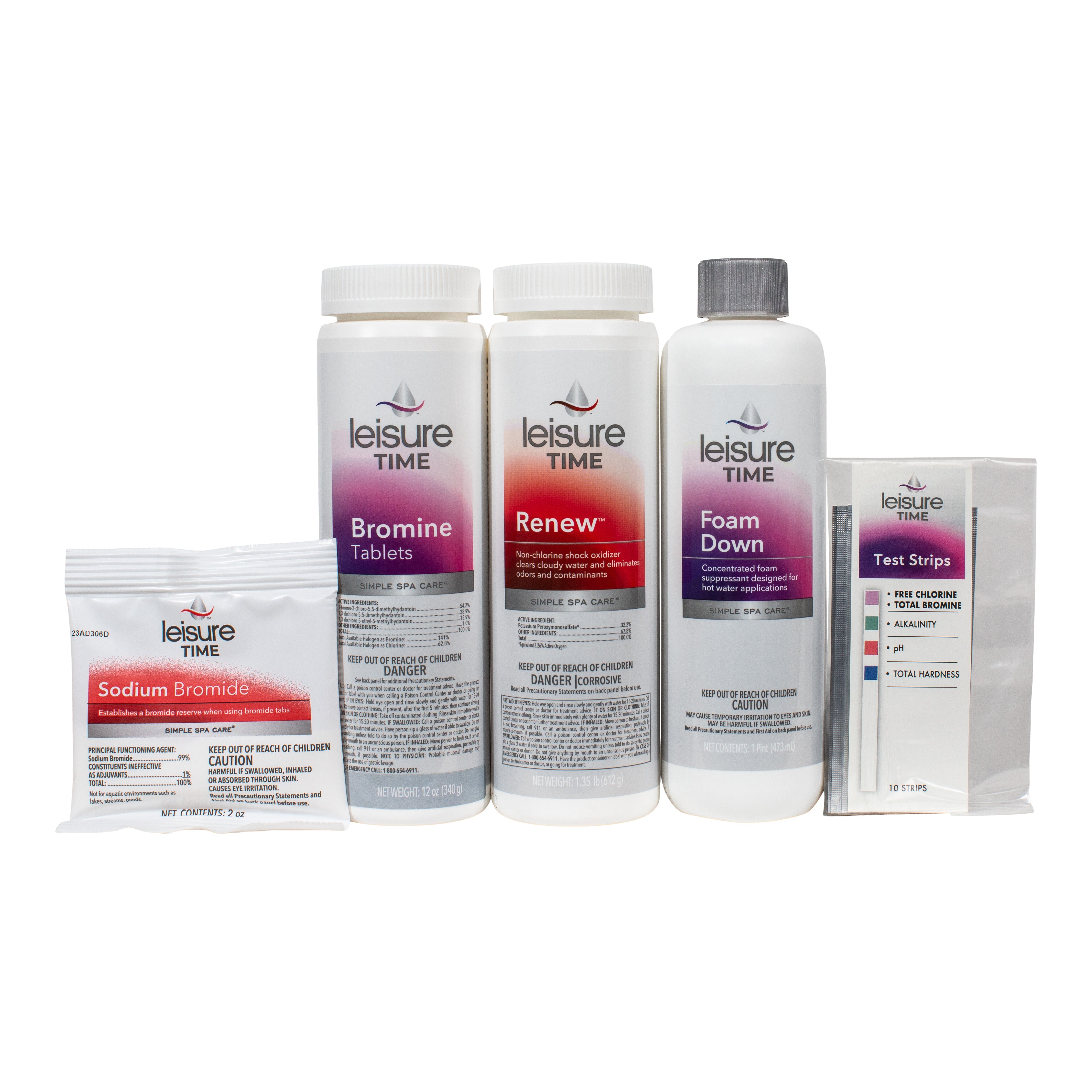 Leisure Time Quick Start Bromine Spa Maintenance Kit