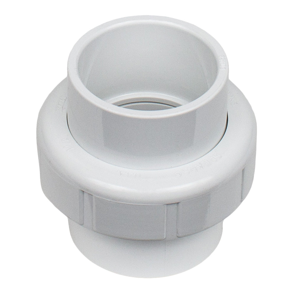 WestLake Pipe & Fittings 457-015 1-1/2 Inch PVC Union SOCXSOC BUNA Schedule 40 Pool Plumbing Replacement Part