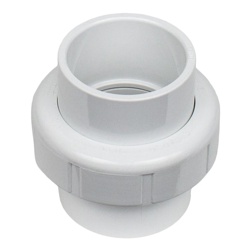 Spears 457-015 One And One Half Inch PVC Union SOCXSOC Buna SCH40 Pool Fitting by Spears