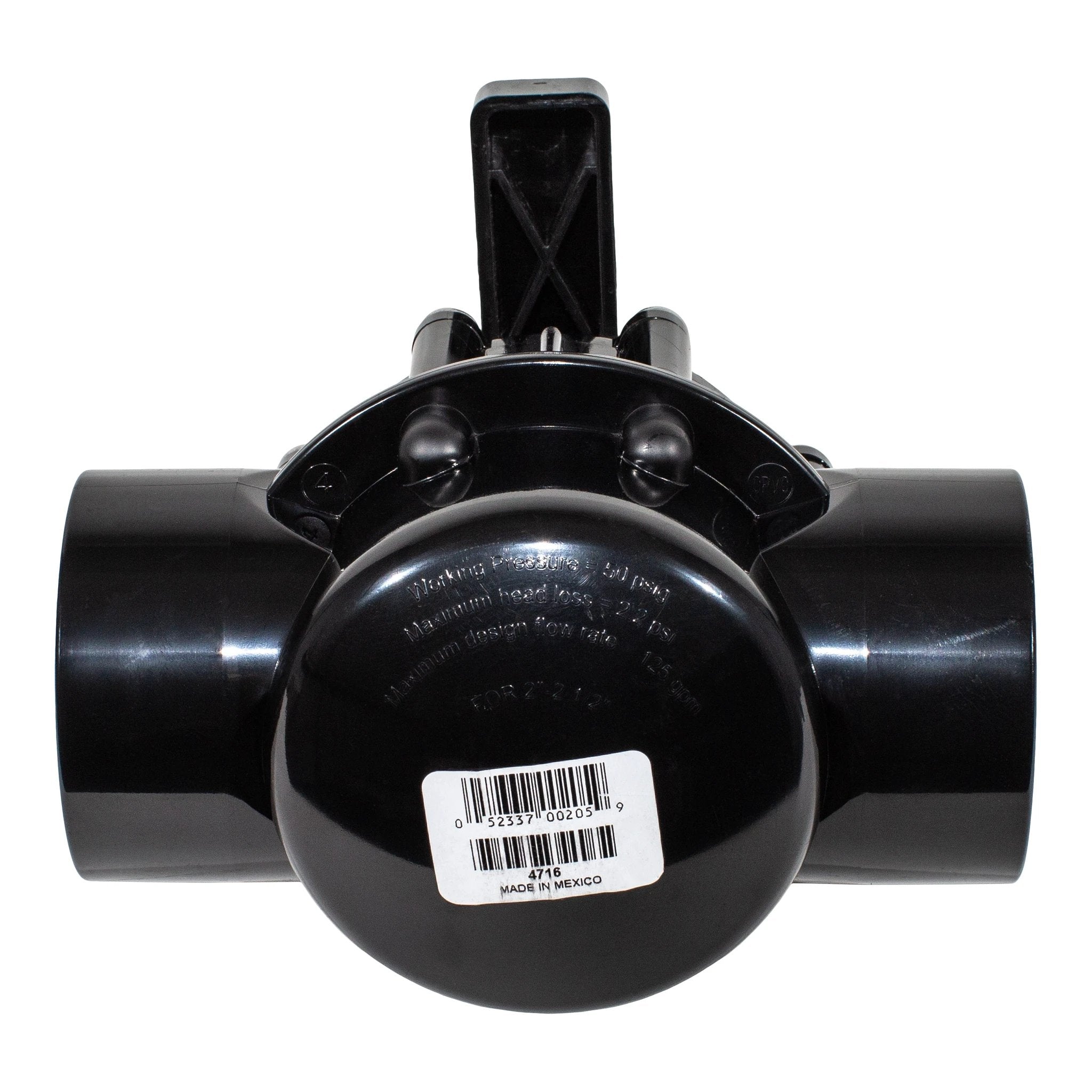 Jandy Never Lube Valve 2 Port CPVC Two To Two And A Half Inch Pool Plumbing by Jandy