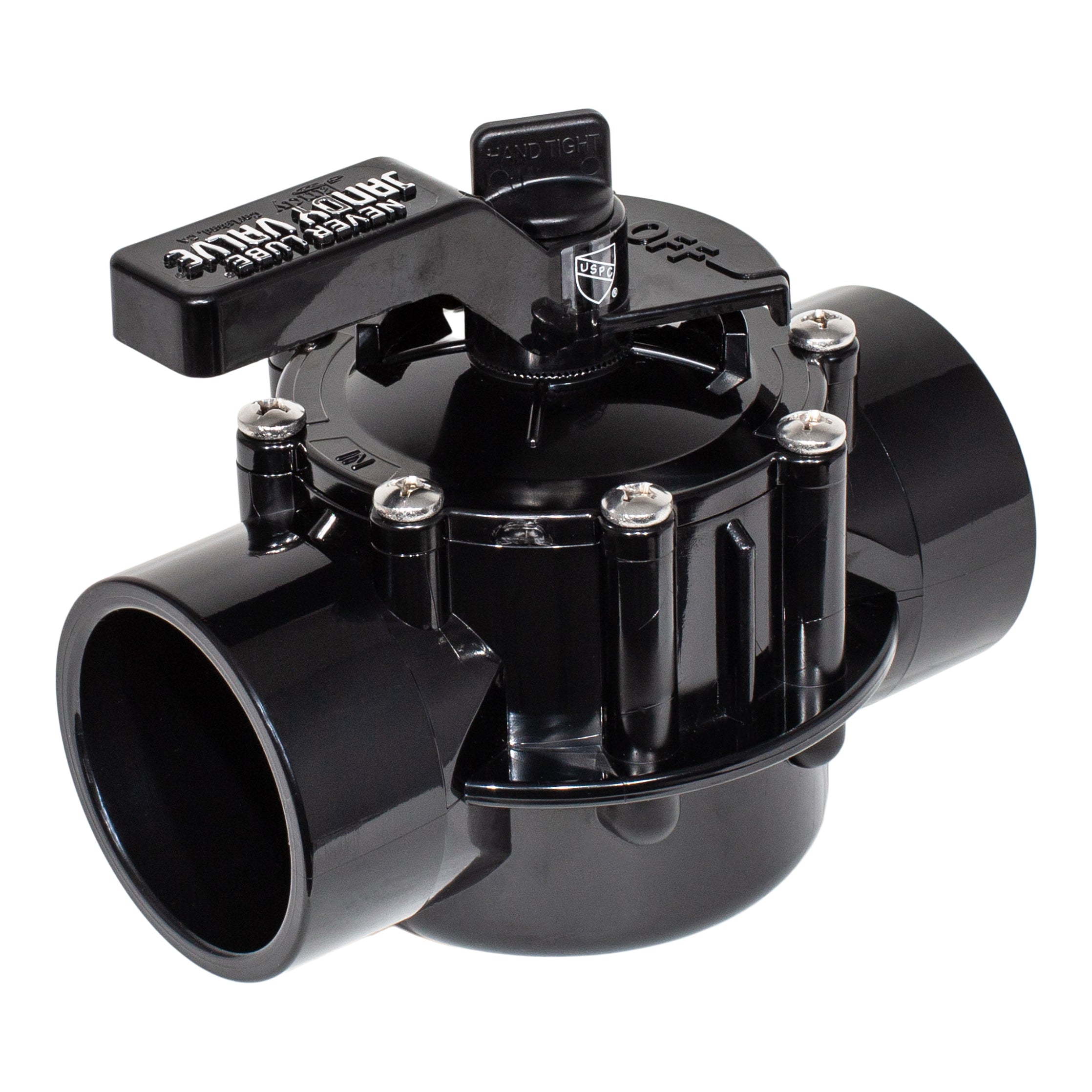 Jandy 4716 Never Lube Valve 2 Port Durable CPVC Design for Easy Pool Maintenance