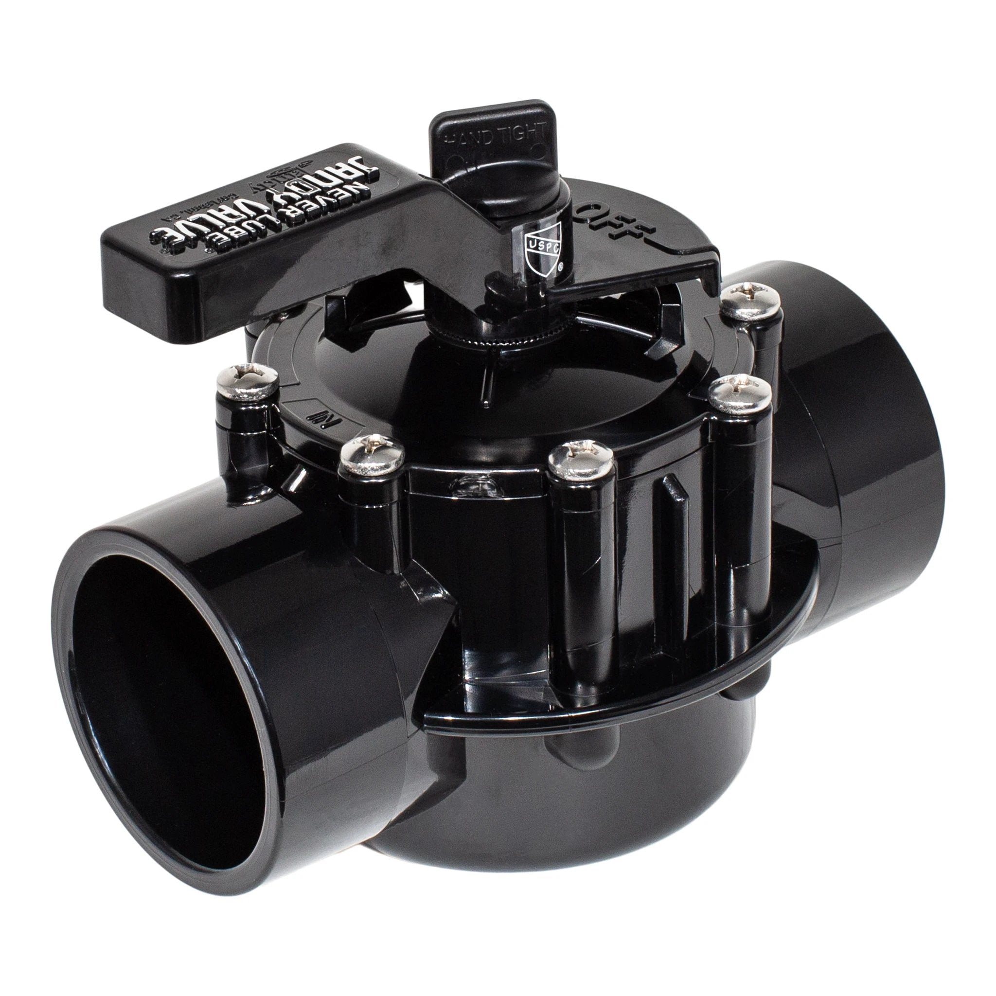 Jandy Never Lube Valve 2 Port CPVC Two To Two And A Half Inch Pool Plumbing by Jandy
