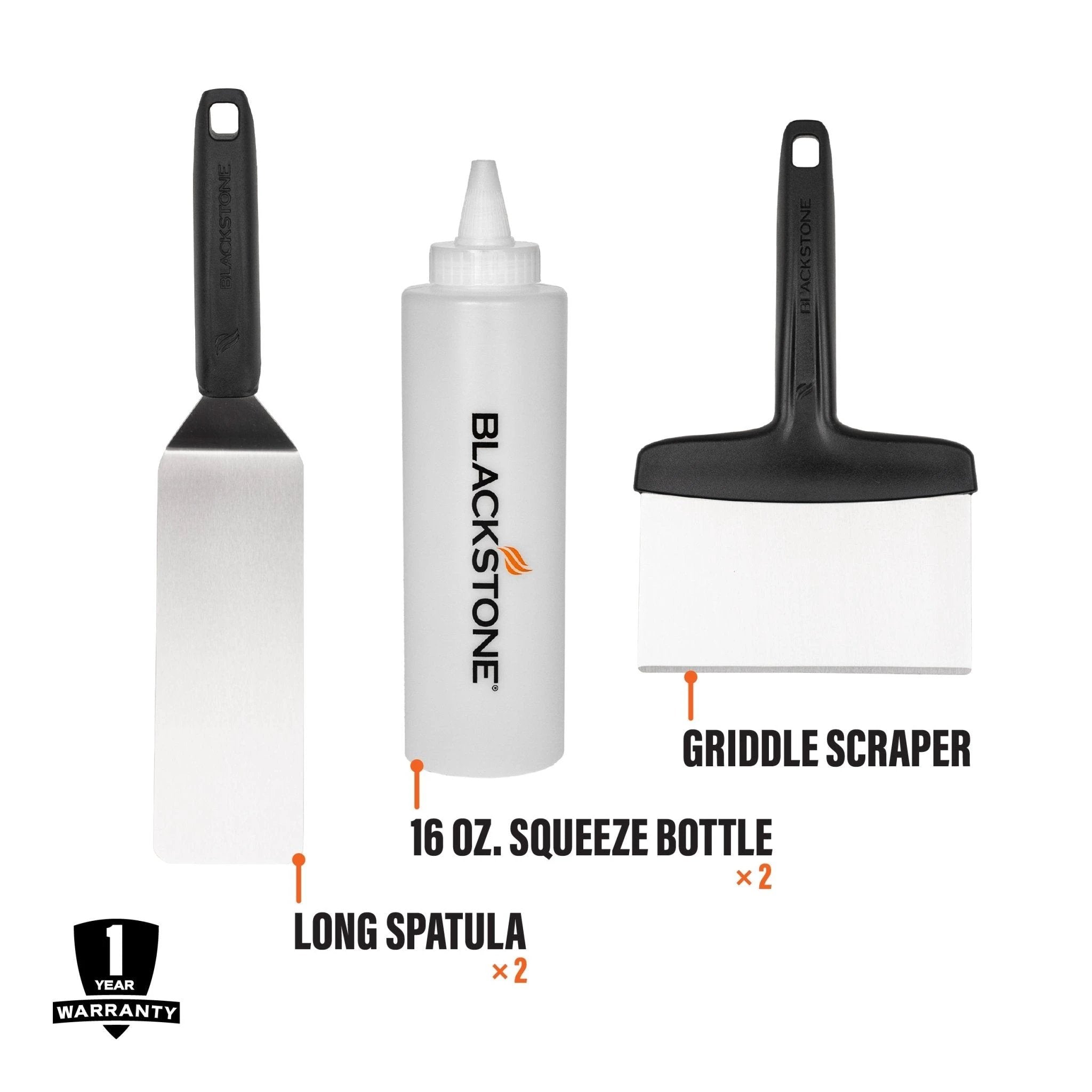 5 Piece Professional Griddle Toolkit by Blackstone Products