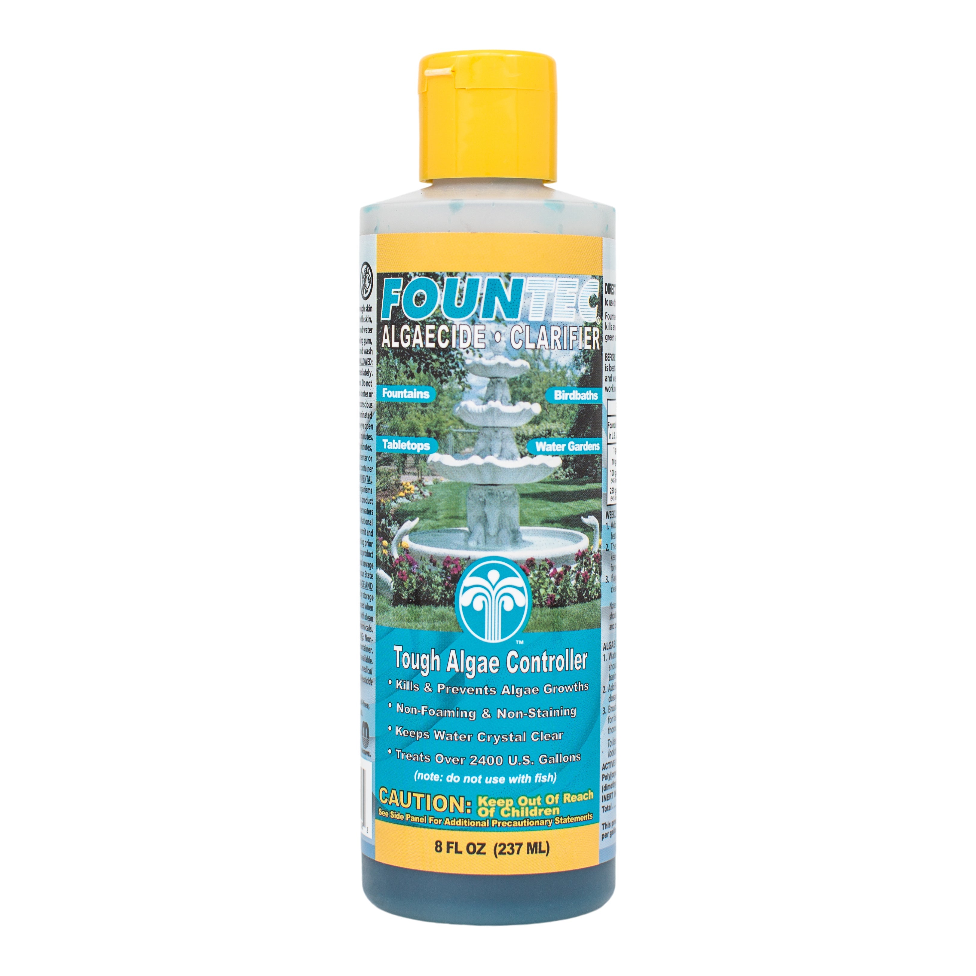 EasyCare Fountec Algaecide for Clear Fountains Water Gardens and Birdbaths