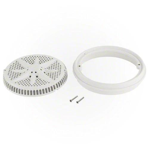 Pentair StarGuard Main Drain Complete 500110 - White - Two Pack by Pentair