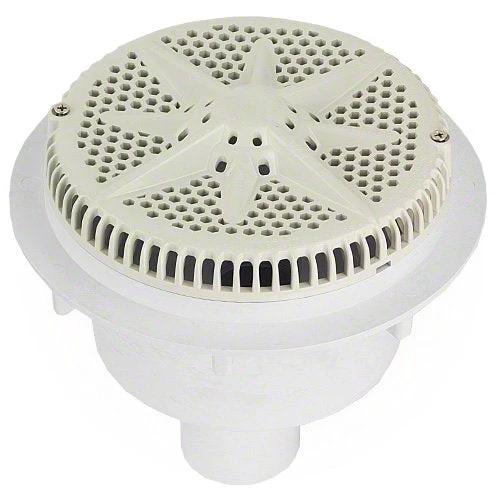 Pentair StarGuard Main Drain Complete 500120 - White - Two Pack by Pentair