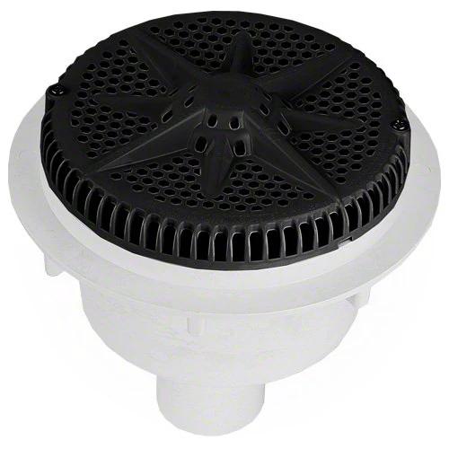 Pentair StarGuard Main Drain Complete 500121 - Black - Two Pack by Pentair