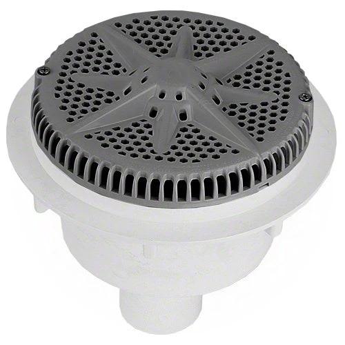 Pentair StarGuard Main Drain Complete 500122 - Dark Gray - Two Pack by Pentair