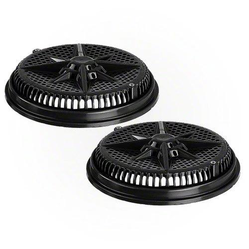 Pentair StarGuard Main Drain Cover with Long Ring 500141 - Black - Two Pack by Pentair