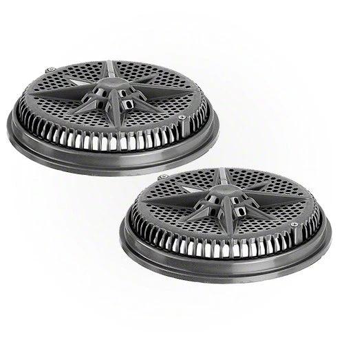 Pentair StarGuard Main Drain Cover with Long Ring 500142 - Dark Gray - Two Pack by Pentair