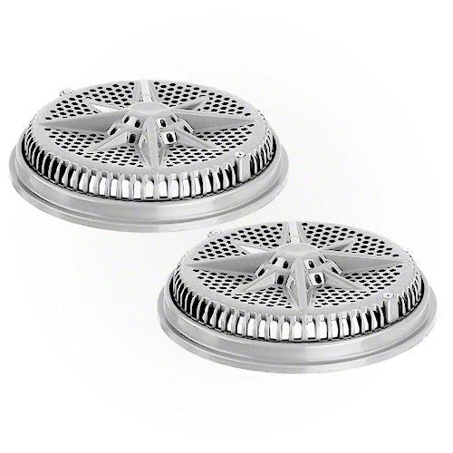 Pentair StarGuard Main Drain Cover with Long Ring 500143 - Gray - Two Pack by Pentair
