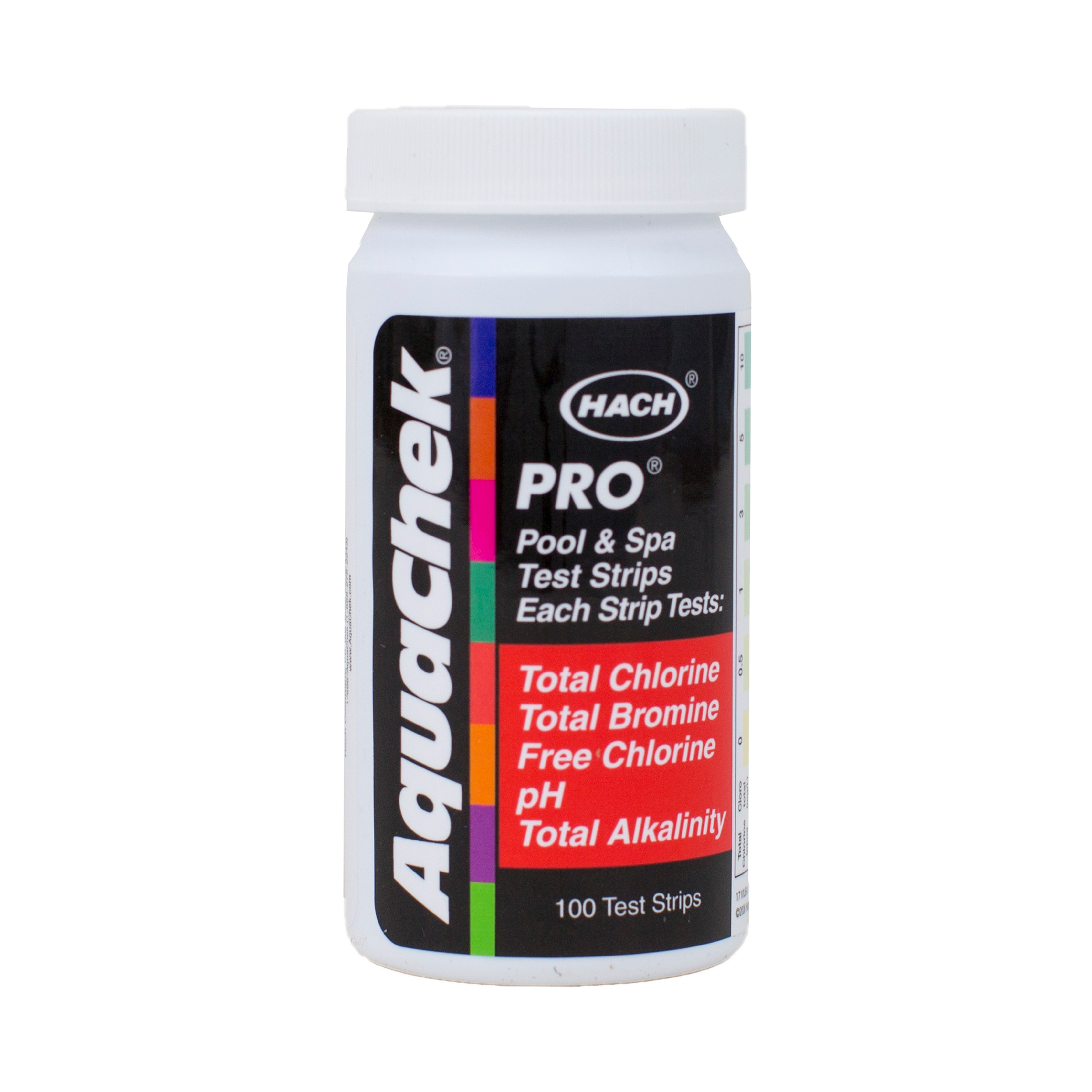 AquaChek Pro 5 Way Pool and Spa Test Strips for Accurate Water Quality Testing