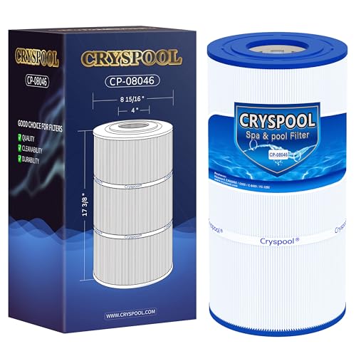 Cryspool® 08046 Filter Compatible with Hayward C900, CX900RE, C-900, PA90, Posi-Clear PXC-95, C-8409, Ultral-B6, PP-B6, FC-1292, 90 Sq. Ft Pool Filter Cartridge, 1 Pack|B09X5SZ5WG