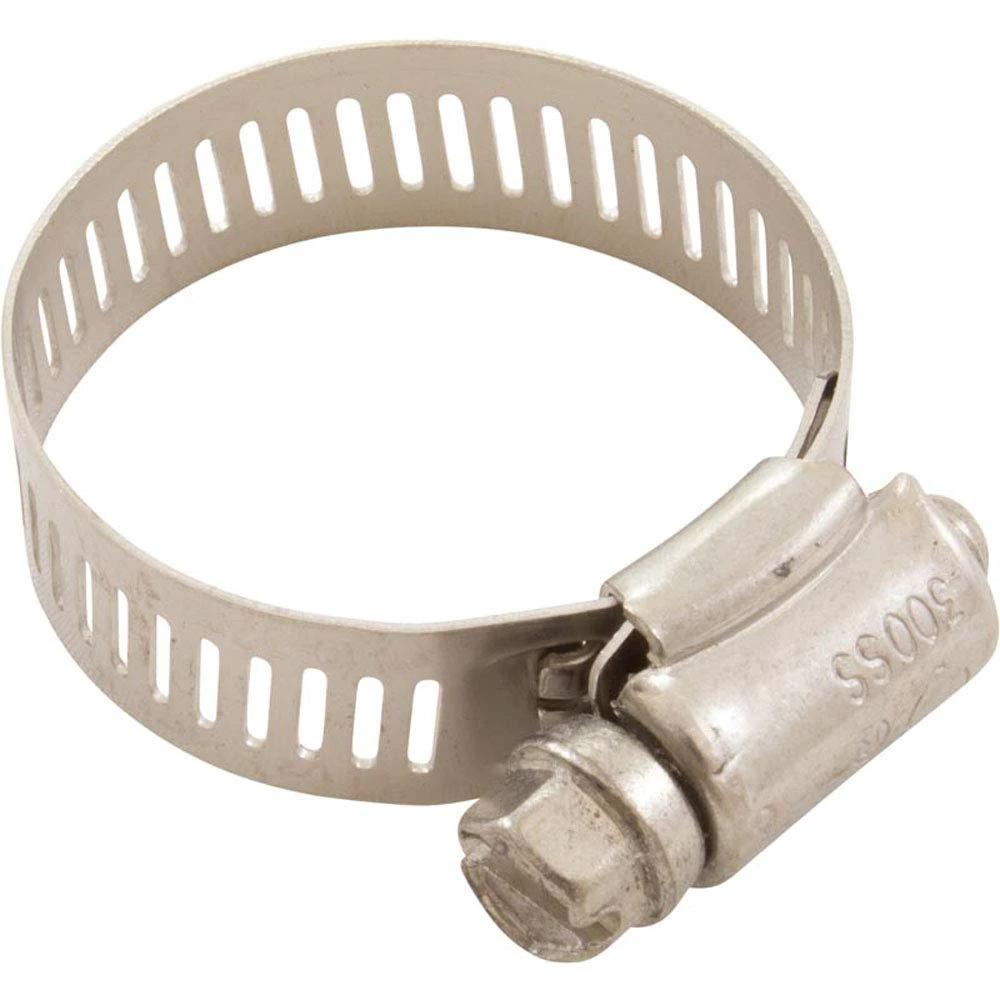Aladdin 275-24 Stainless Steel Clamp, 1" to 2" with 5/16" Hex head by Duckies Pool Supply