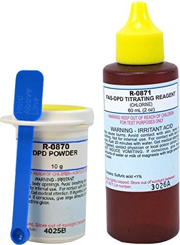 Taylor Replacement Reagent FAS-DPD Refill Kit (Large) - Over 100 Tests|B00QRI2UCA