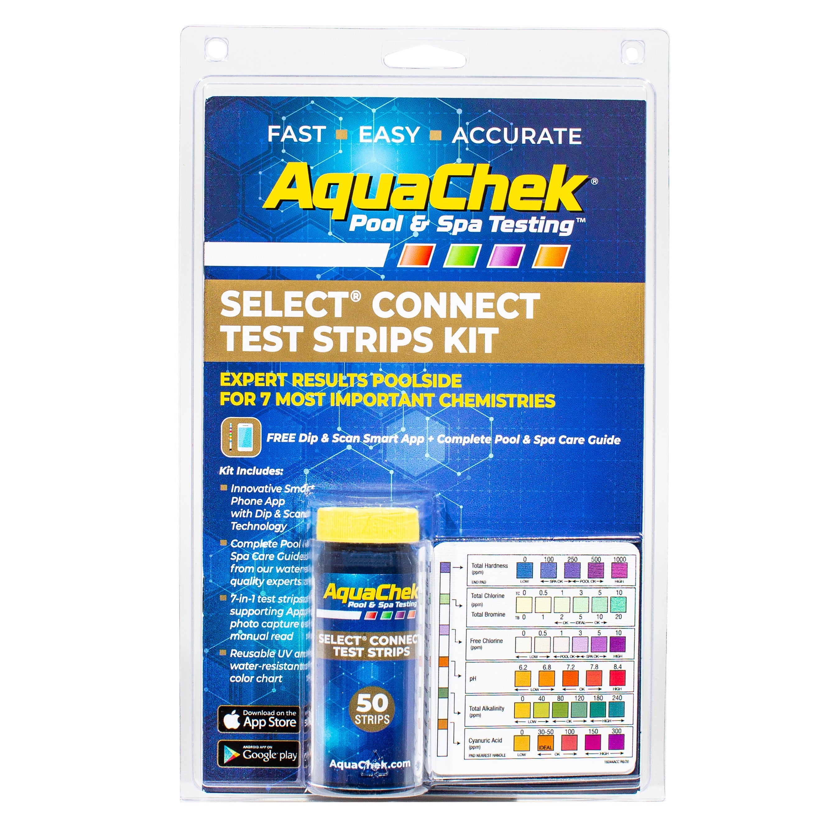 AquaChek Select Test Strips for Fast Accurate Pool and Spa Water Testing