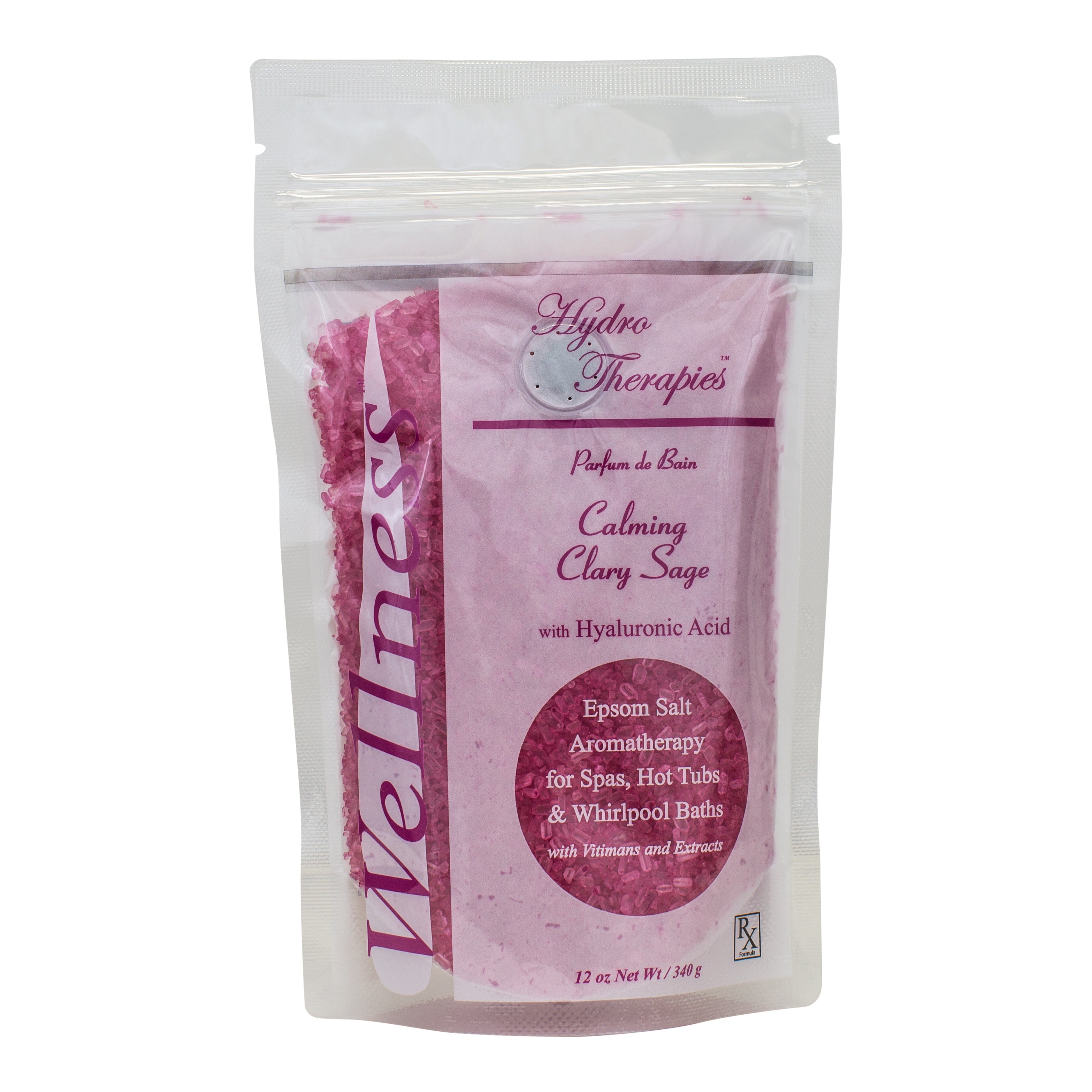 InSPAration Wellness Calming Clary Sage Aromatherapy Crystals for Spa Relaxation