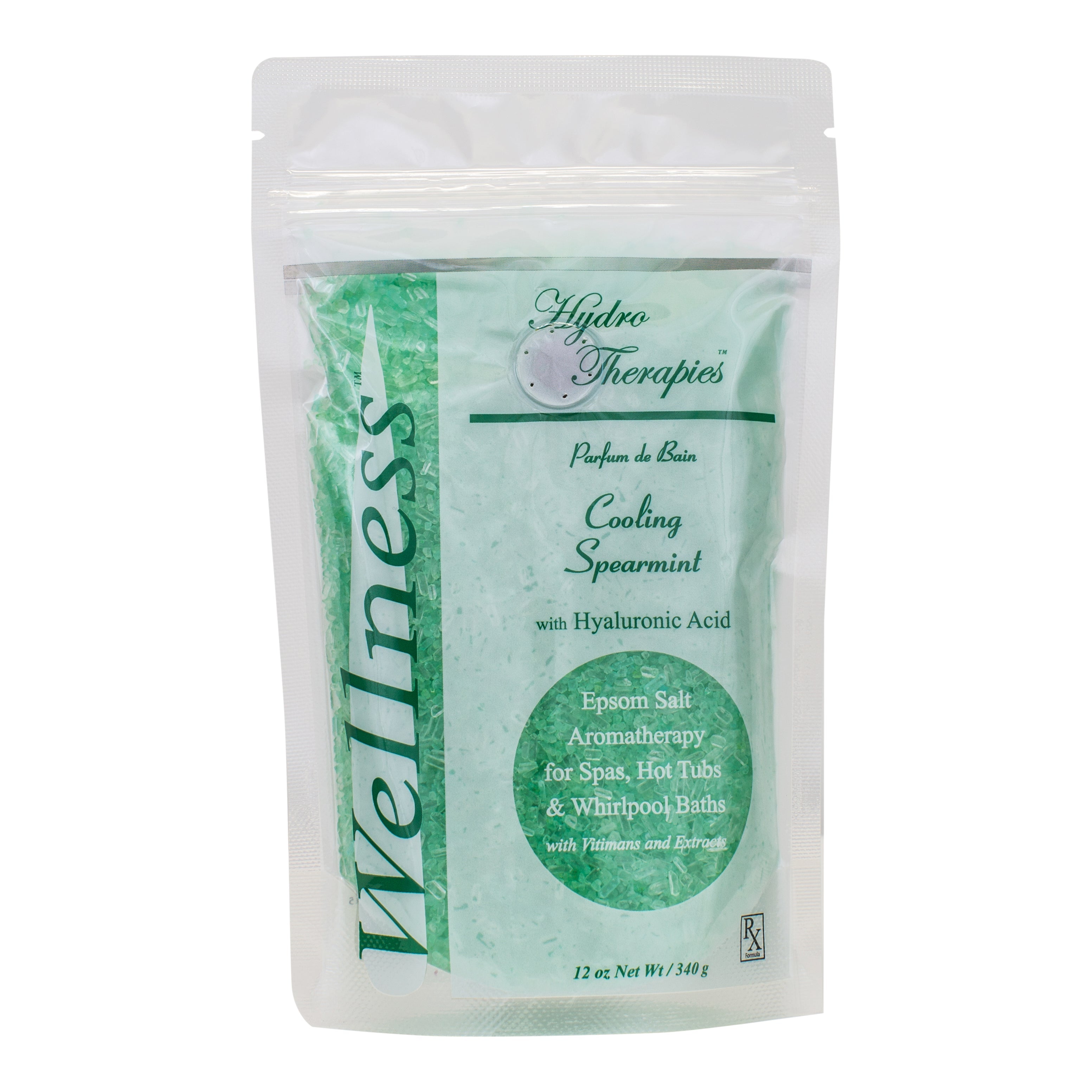 InSPAration Wellness Cooling Spearmint Aromatherapy Crystals for Refreshing Spa Experience