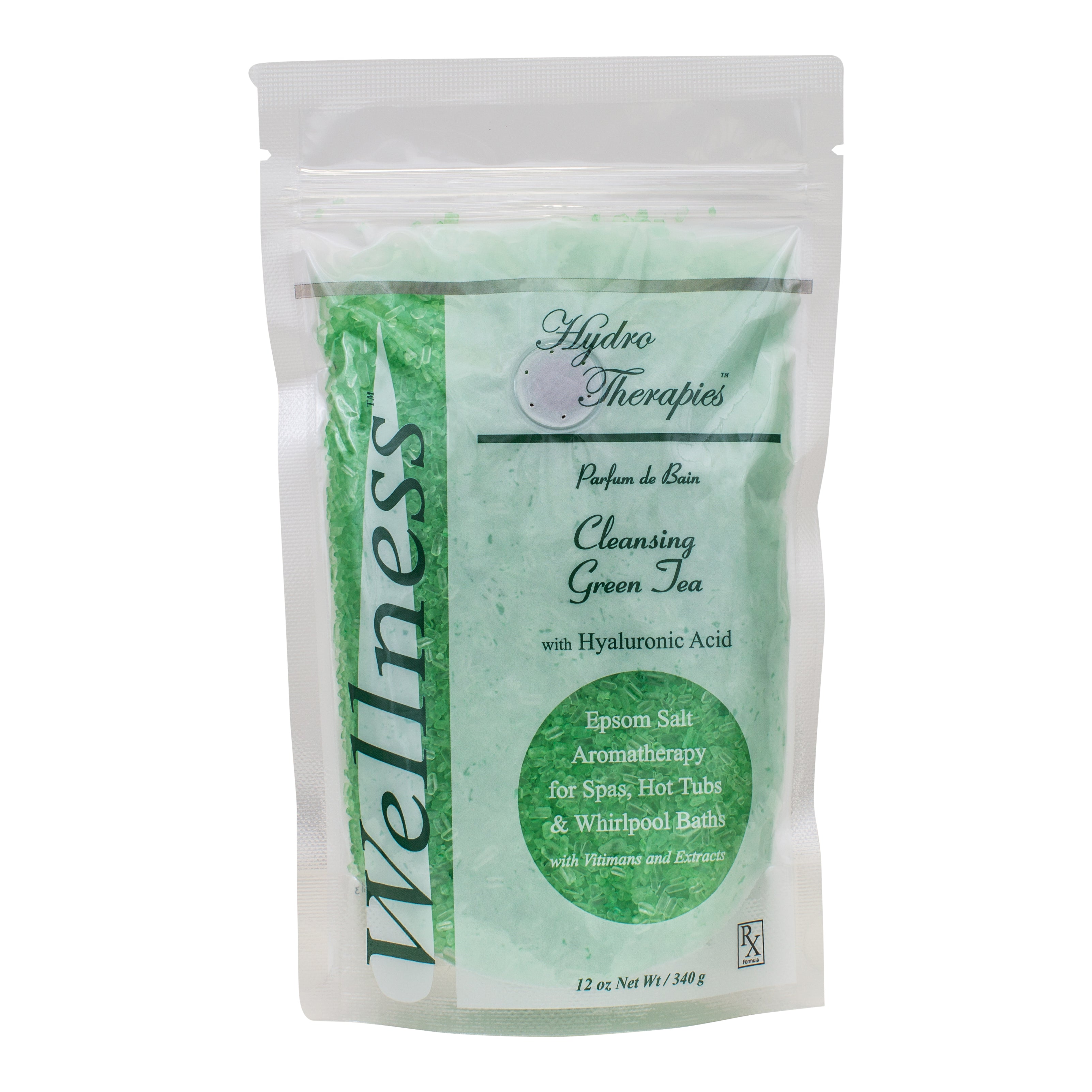 InSPAration Wellness Cleansing Green Tea Aromatherapy Crystals for Rejuvenation and Mind Cleansing