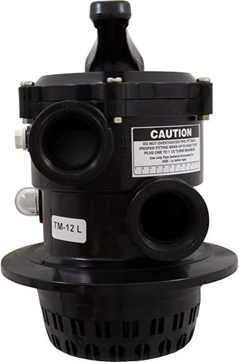 Praher 1.5" Top Mount Multiport Valve with 8.25" Clamp Flange, TM-12-L by Praher