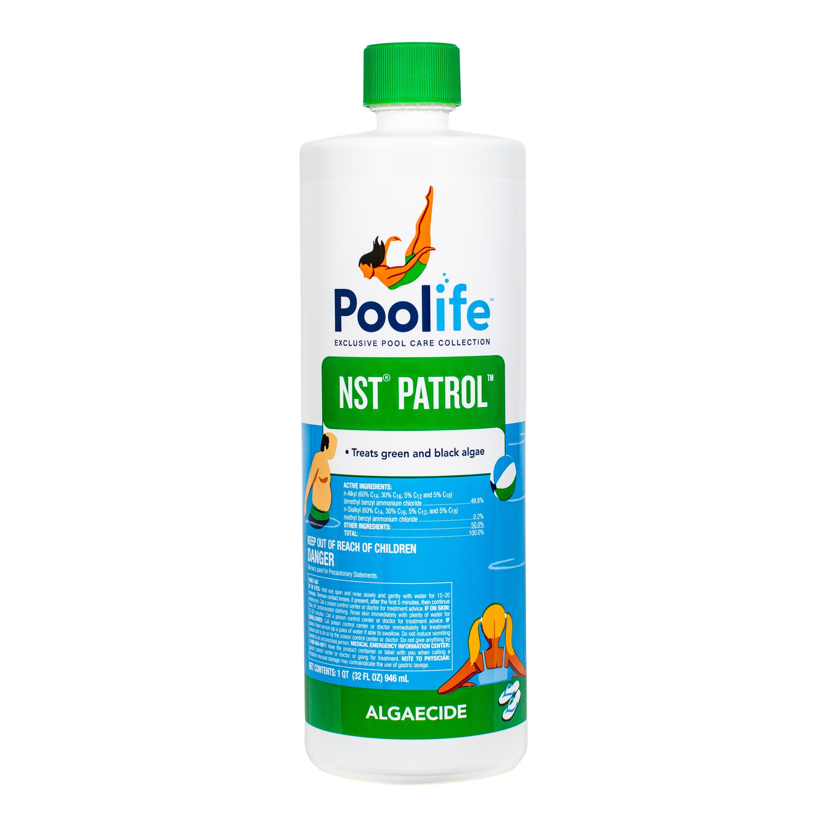Poolife NST Patrol Algaecide for Effective Algae Removal and Prevention