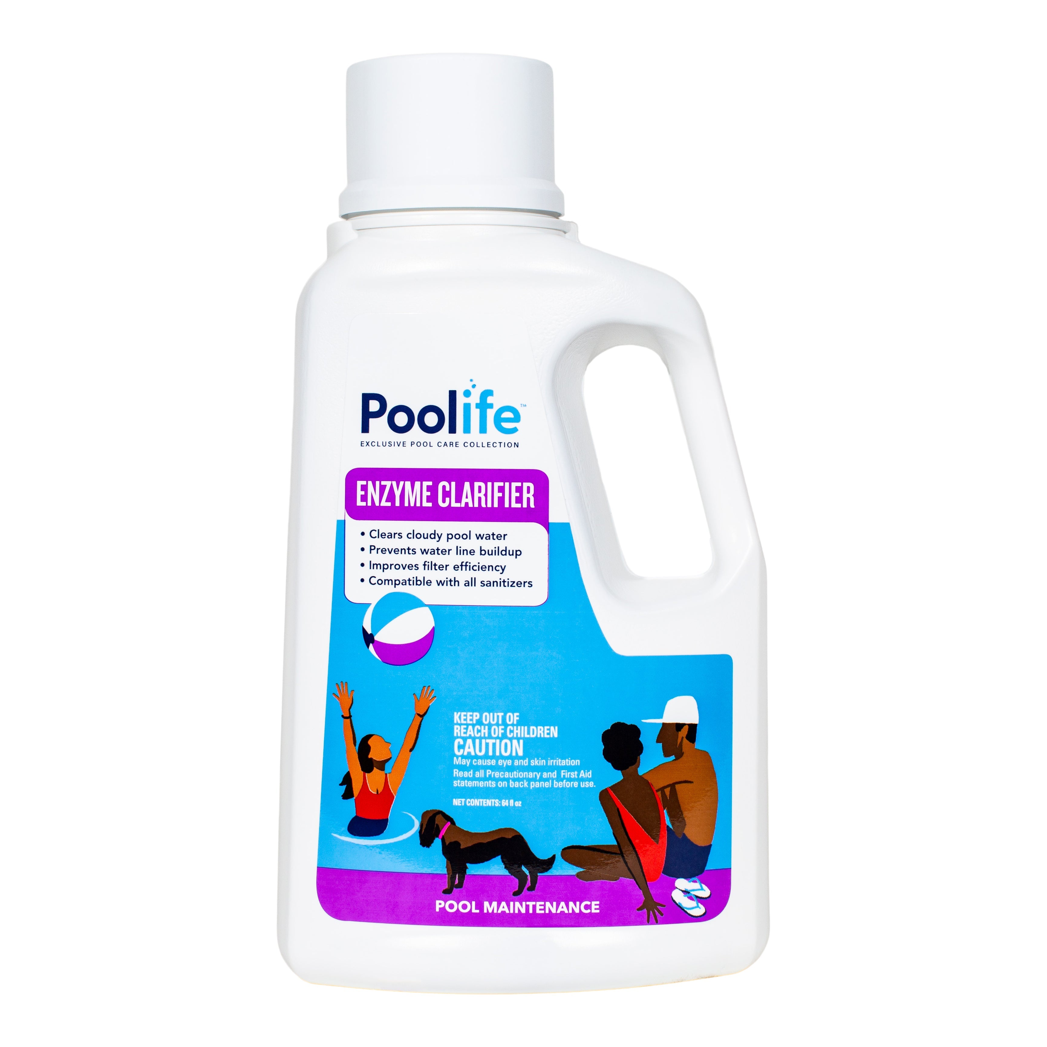 Poolife Enzyme Clarifier for Clear Water and Easy Contaminant Breakdown