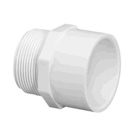 Lasco .5'' Schedule 40 PVC Male Adapter MPT x Socket, 436-005 by LASCO