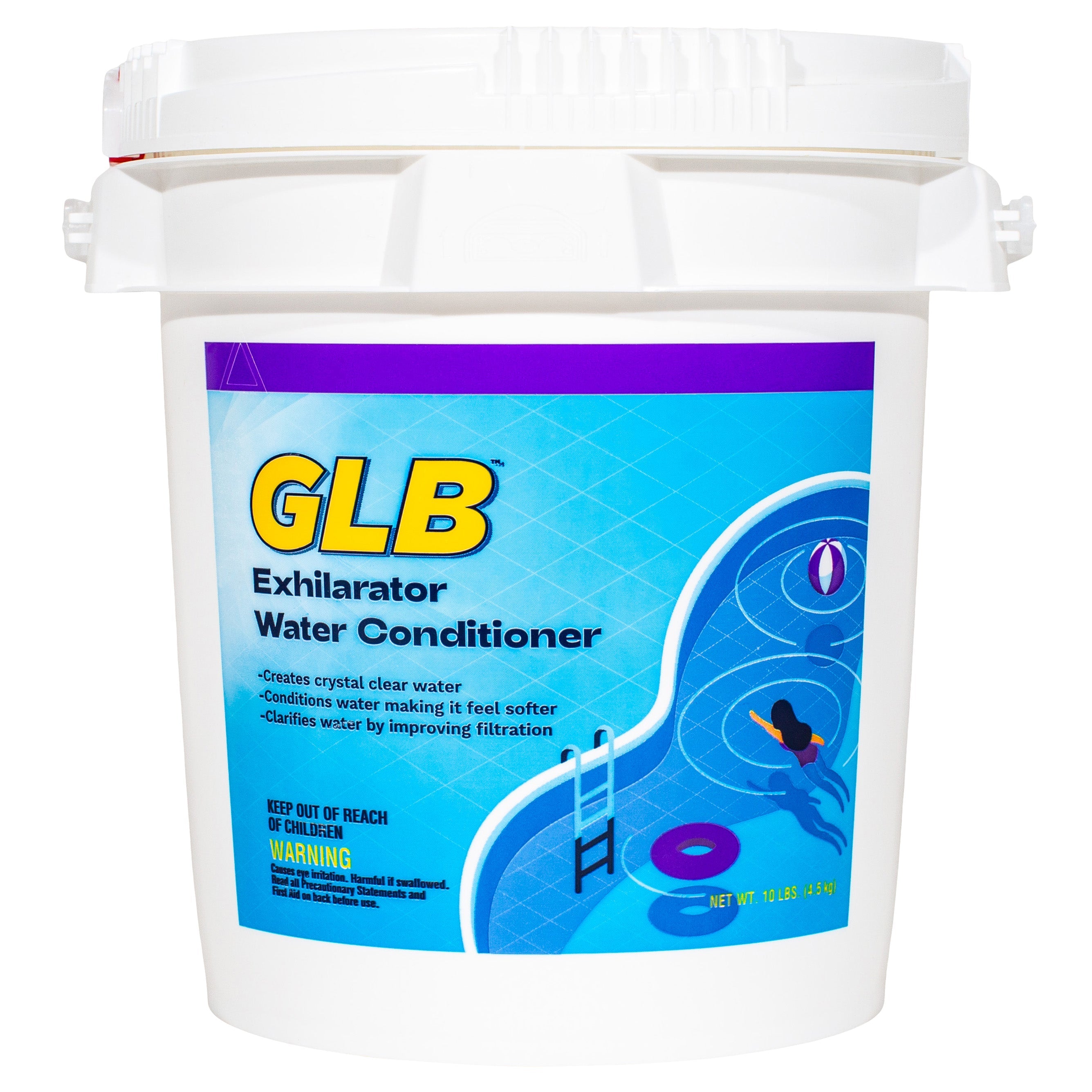 GLB Exhilarator Water Conditioner for Softer and Crystal Clear Pool Experience