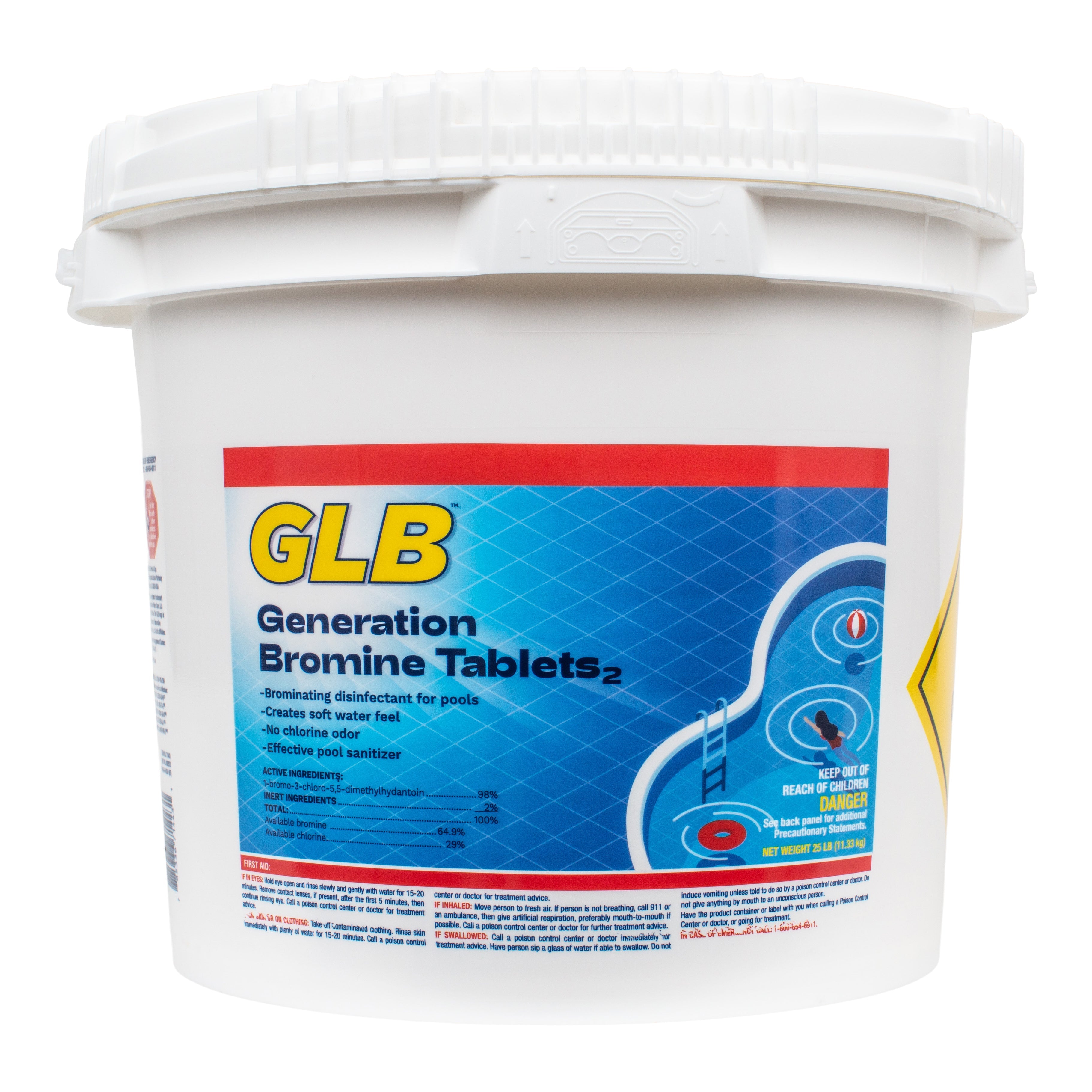 GLB Generation Bromine Tablets for Crystal Clear and Odor-Free Water Sanitization