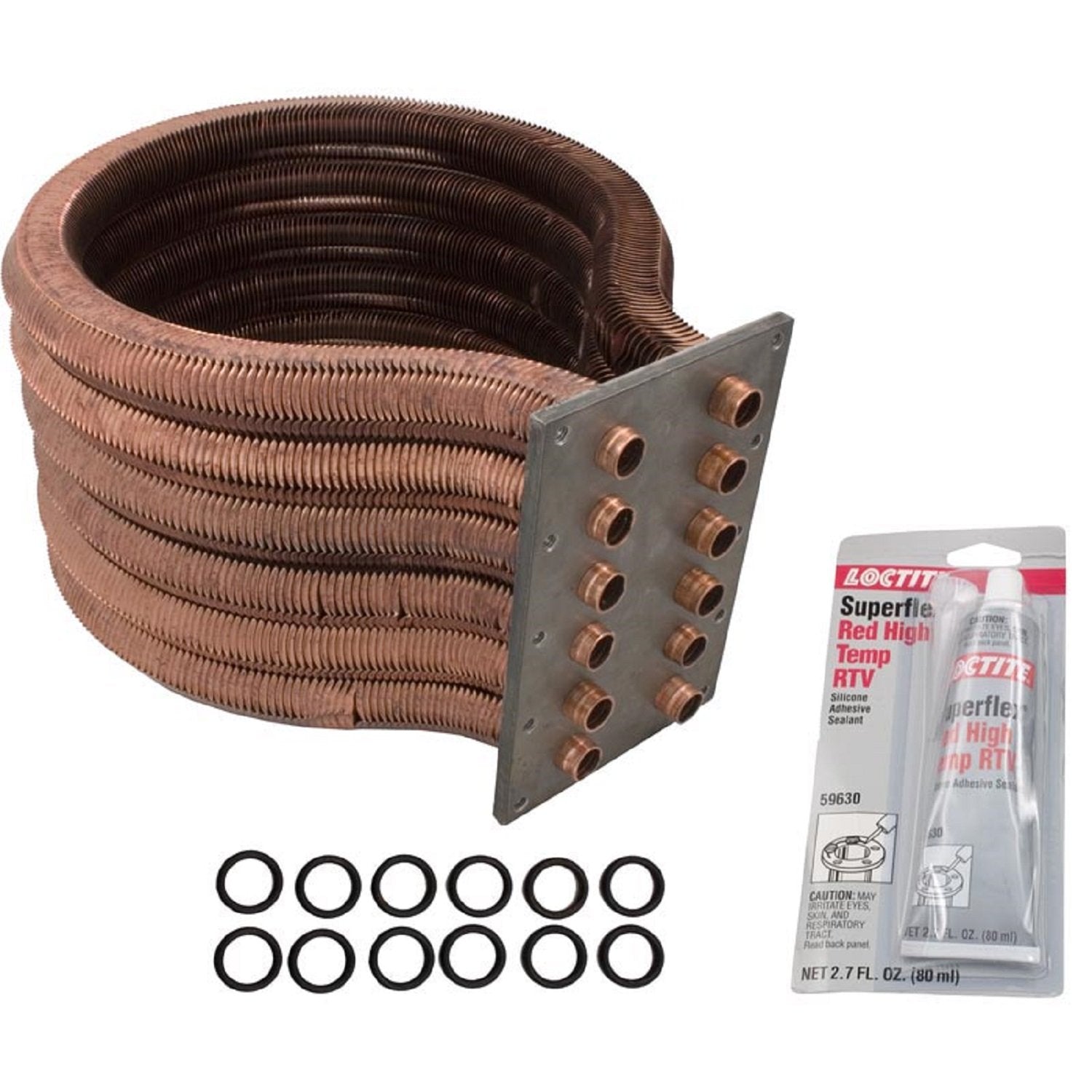 Pentair 77707-0234 Tube Sheet Coil Assembly Replacement Kit Pool and Spa Heater