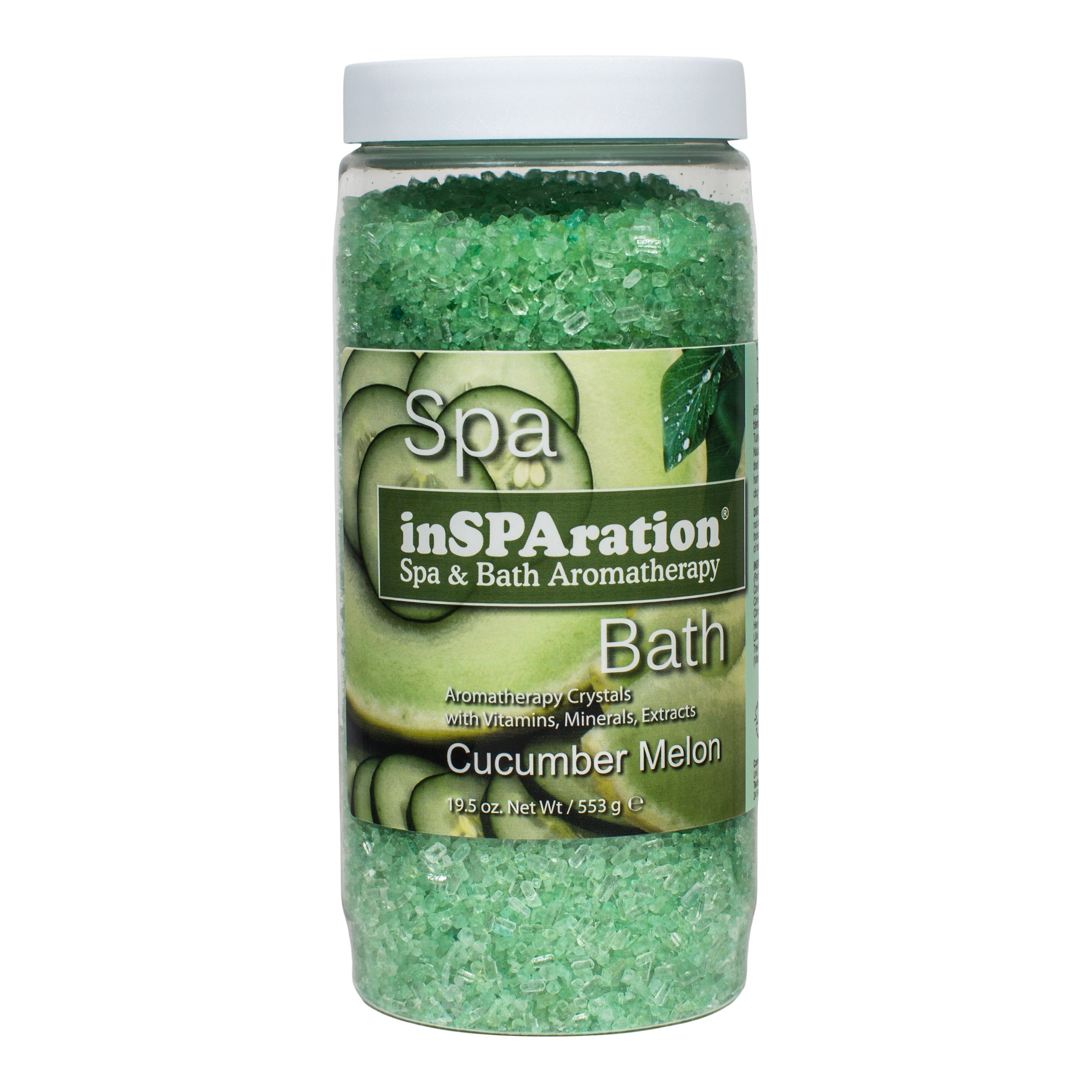 InSPAration Cucumber Melon Aromatherapy Crystals for Spa and Hot Tub