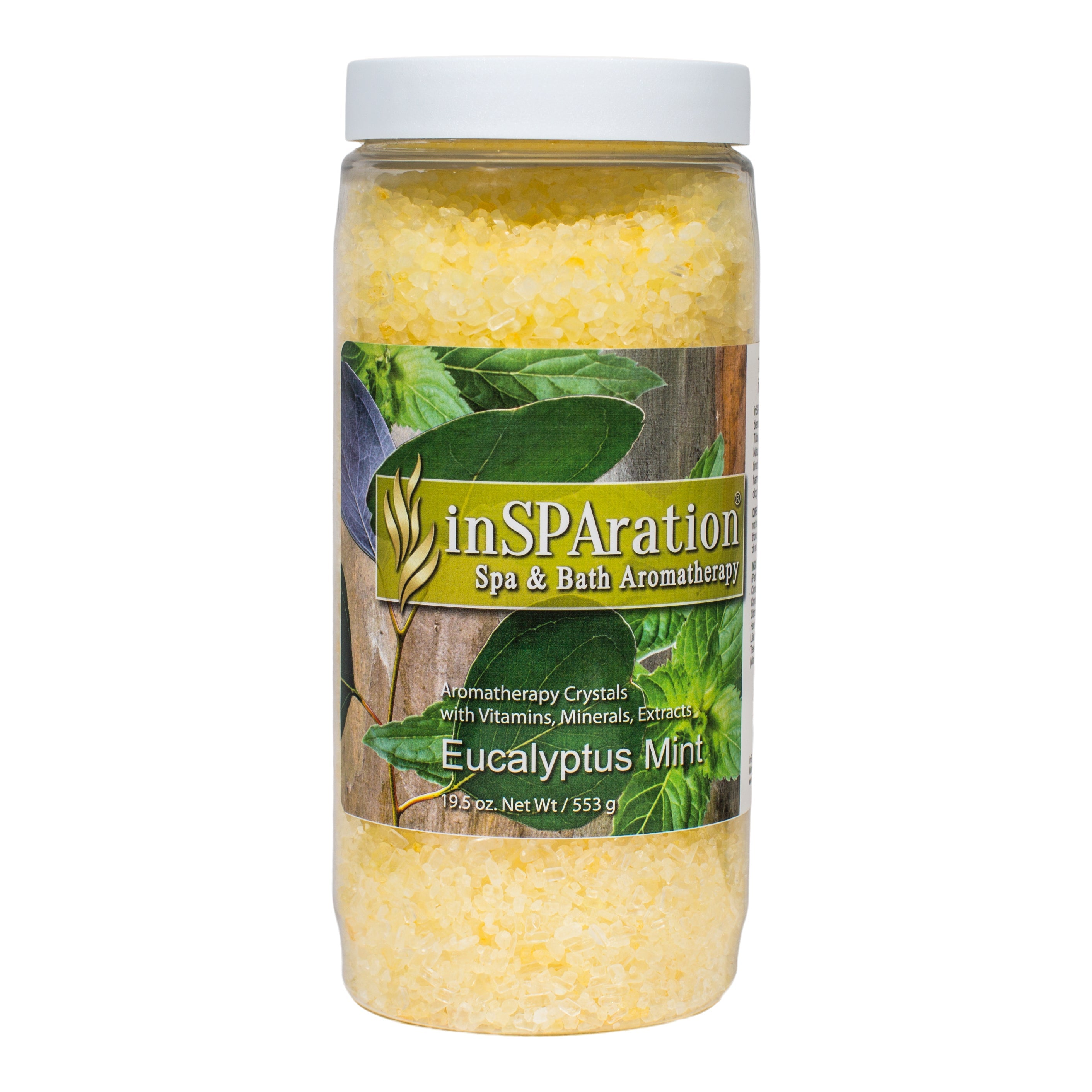 InSPAration Eucalyptus Mint Aromatherapy Crystals for Spa and Hot Tub Relaxation