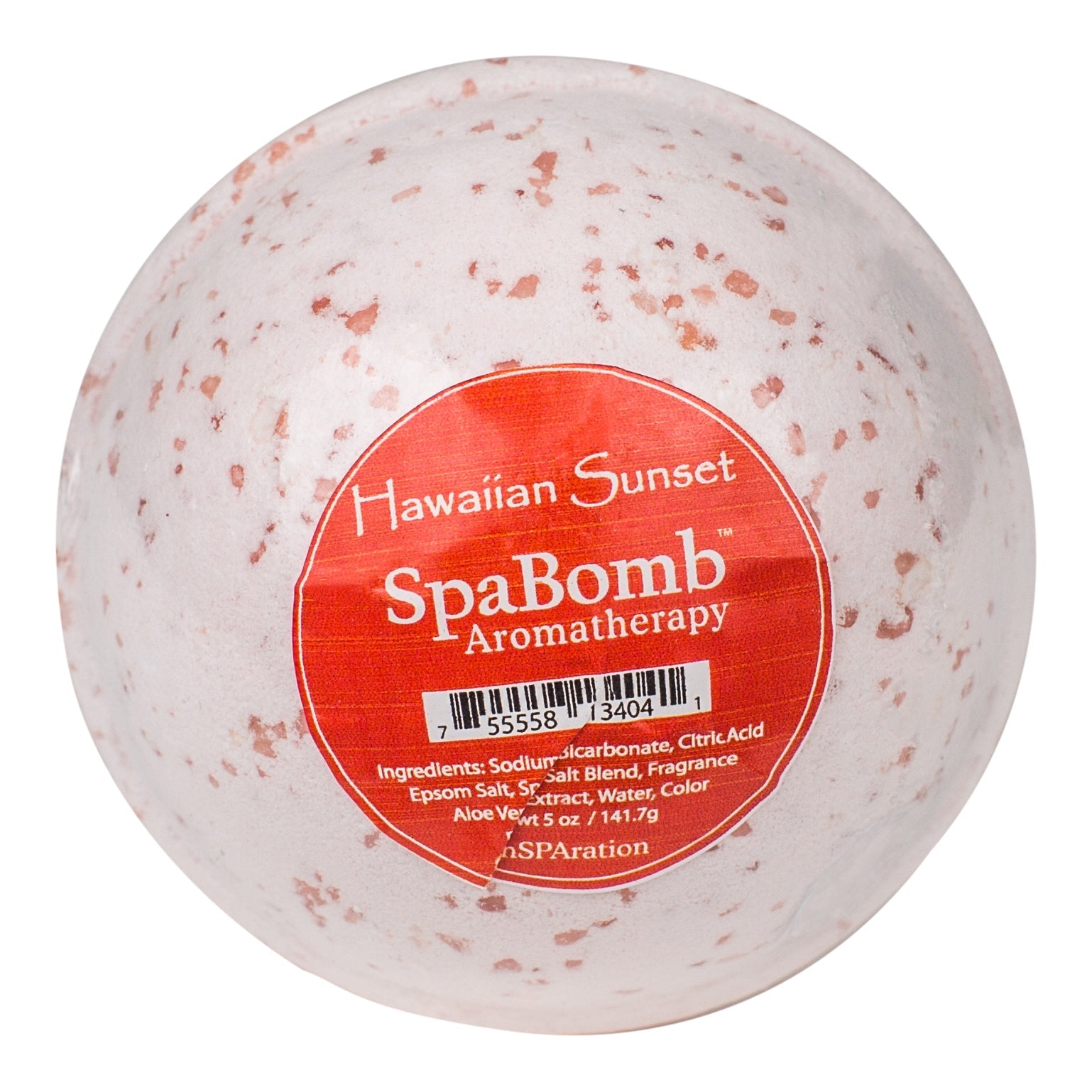 InSPAration Hawaiian Sunset SpaBomb Aromatherapy With Moisturizers For Silky Smooth Skin