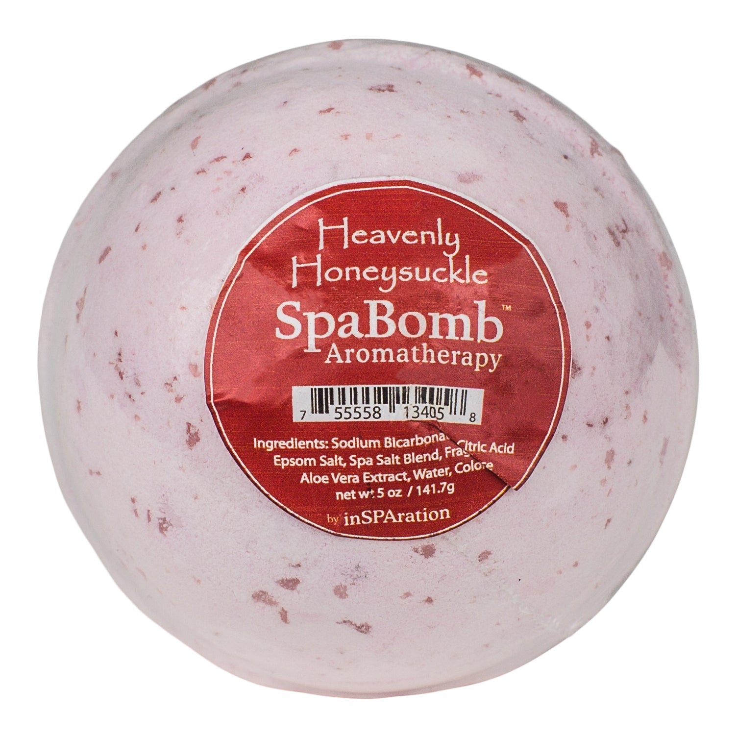 InSPAration Heavenly Honeysuckle SpaBomb Aromatherapy for Soothing Relaxation and Silky Skin
