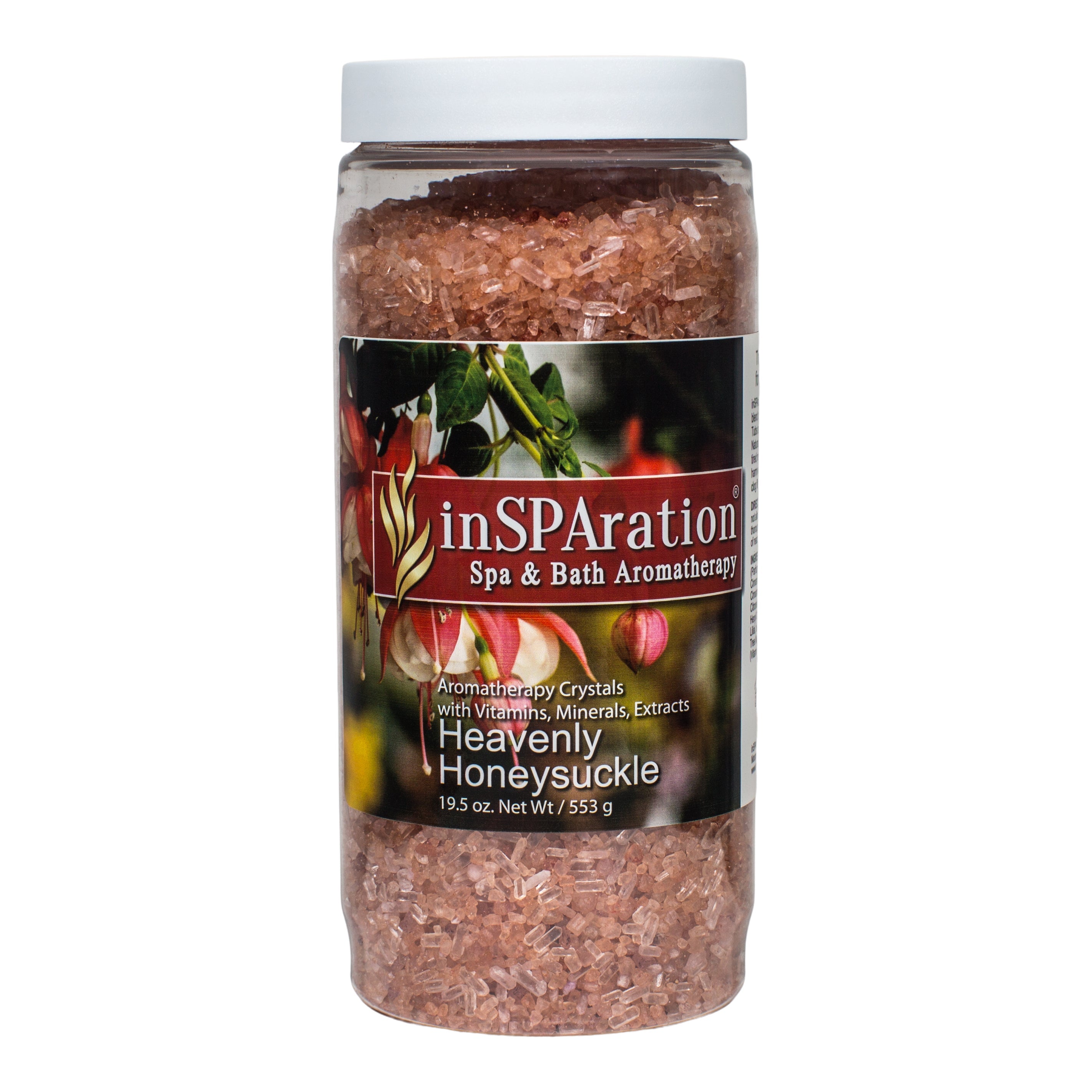 InSPAration Heavenly Honeysuckle Aromatherapy Crystals for Relaxing Spa Experience