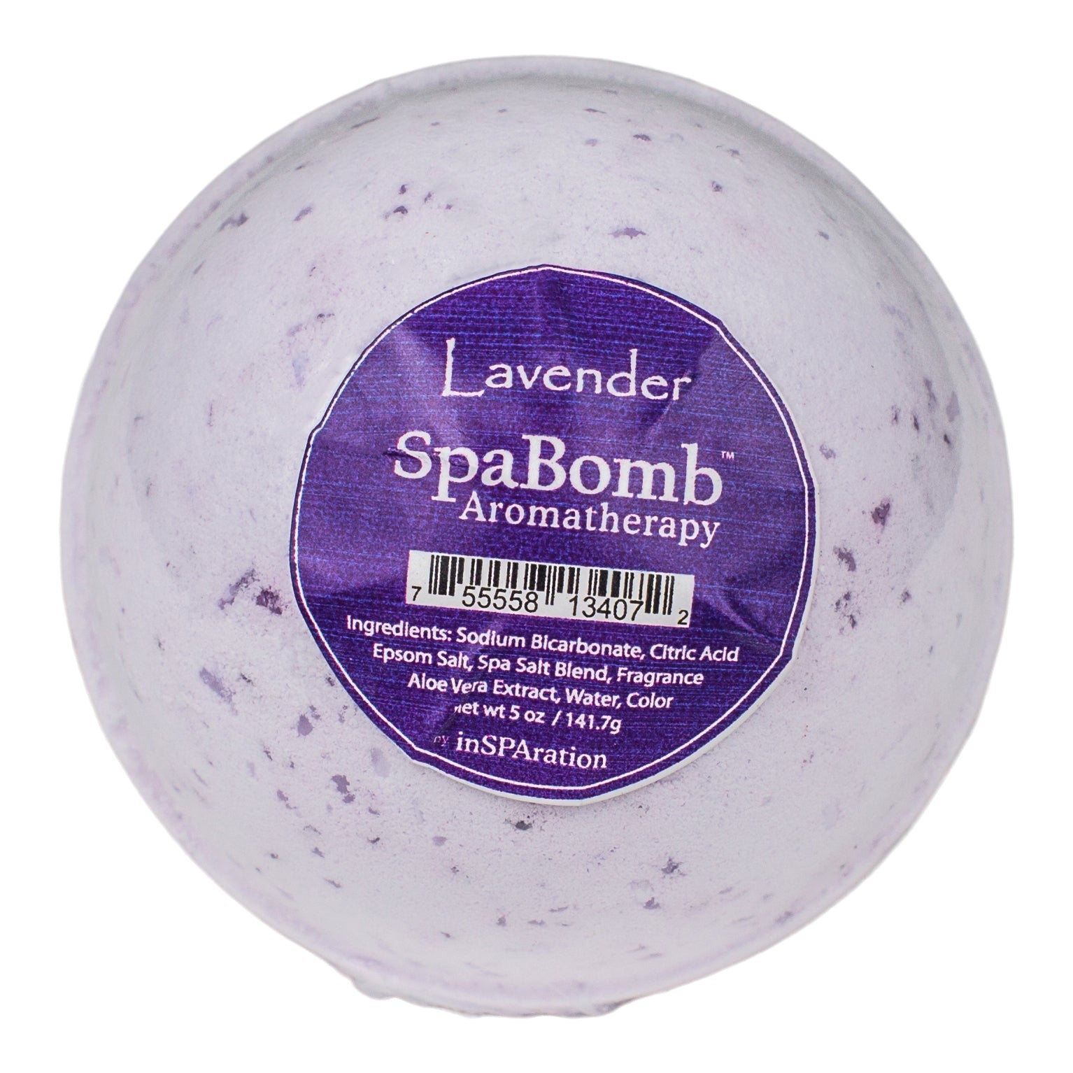 InSPAration Lavender SpaBomb Aromatherapy for Relaxation and Stress Relief
