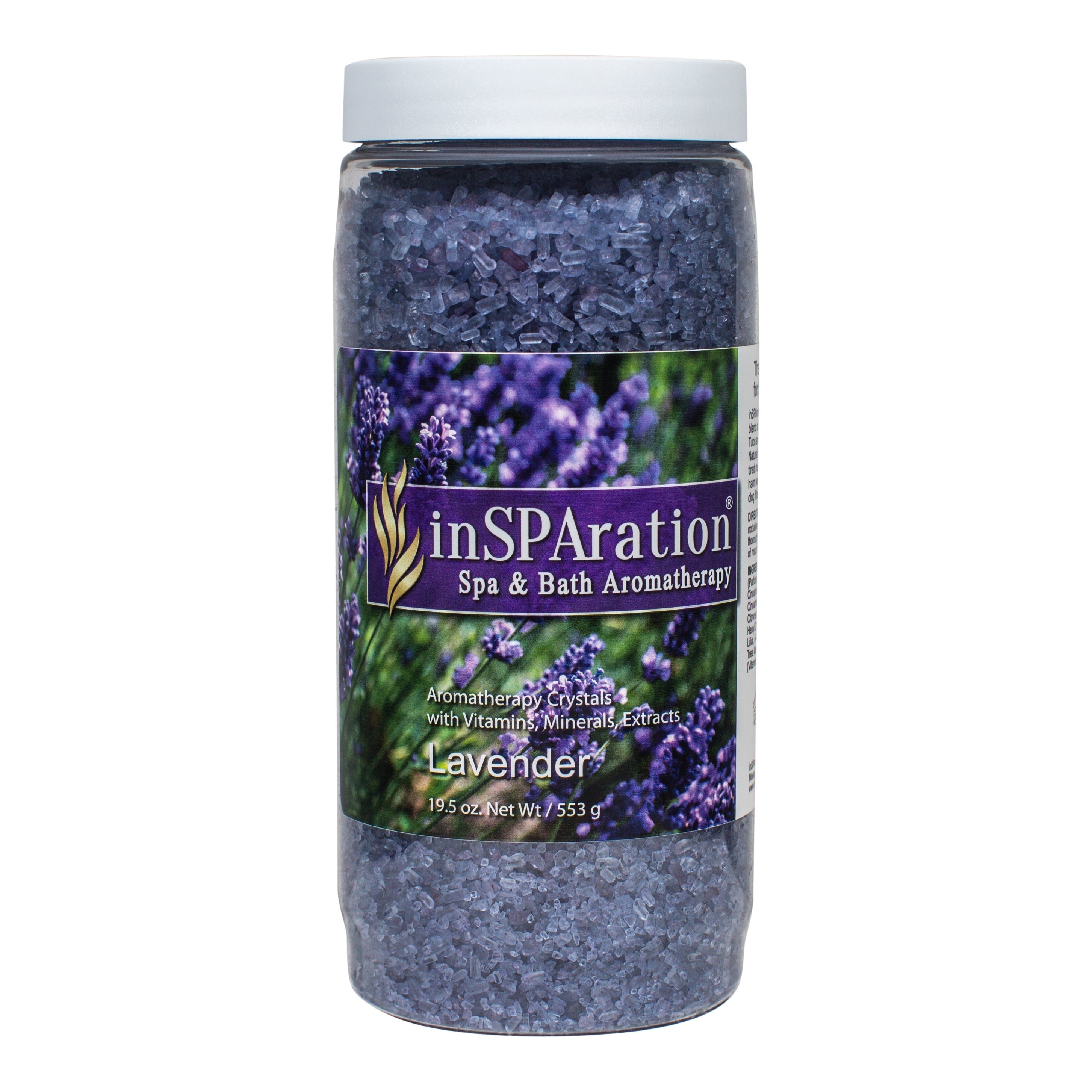 InSPAration Lavender Aromatherapy Crystals for Spa and Hot Tub Relaxation