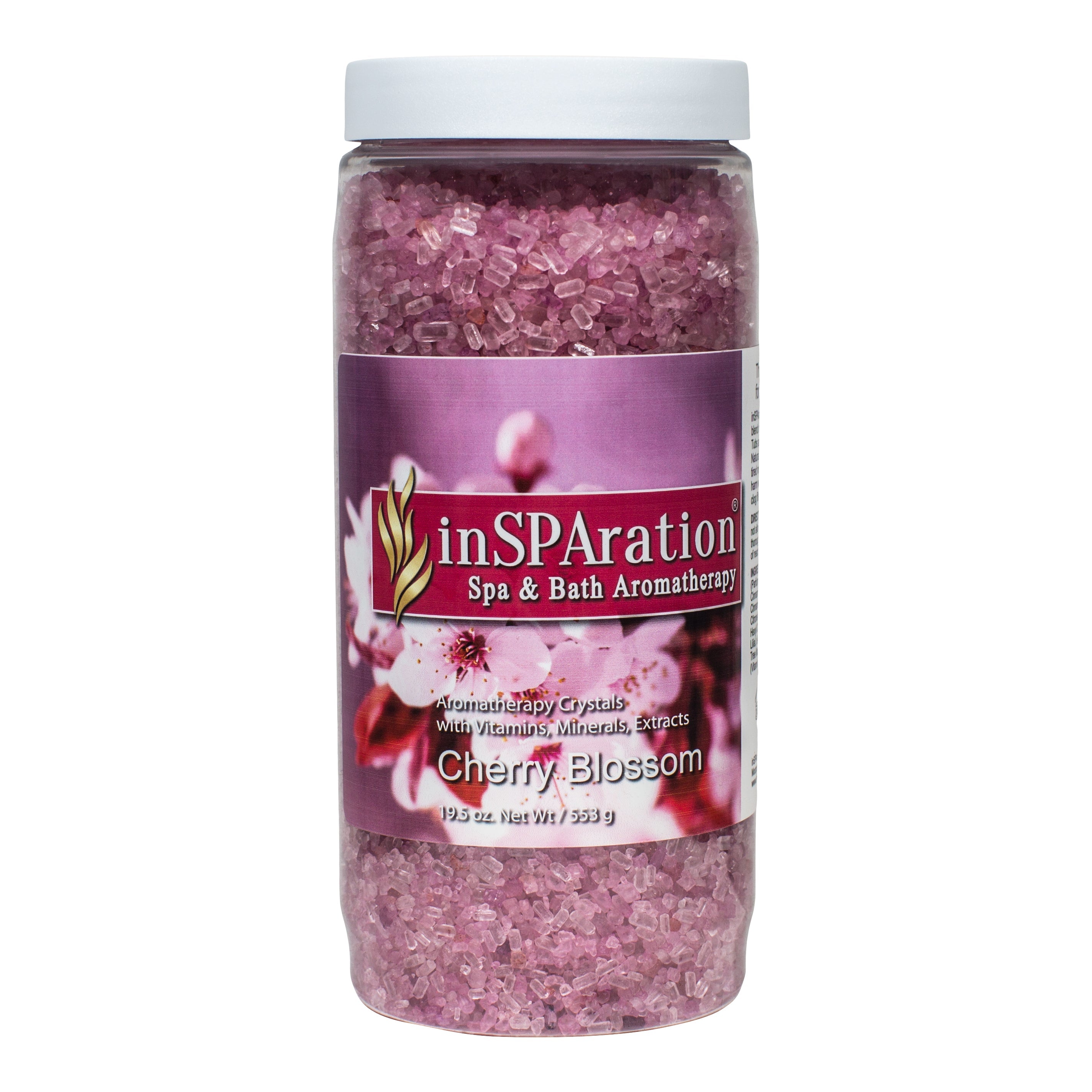 InSPAration Cherry Blossom Aromatherapy Crystals for Spa and Hot Tub Relaxation
