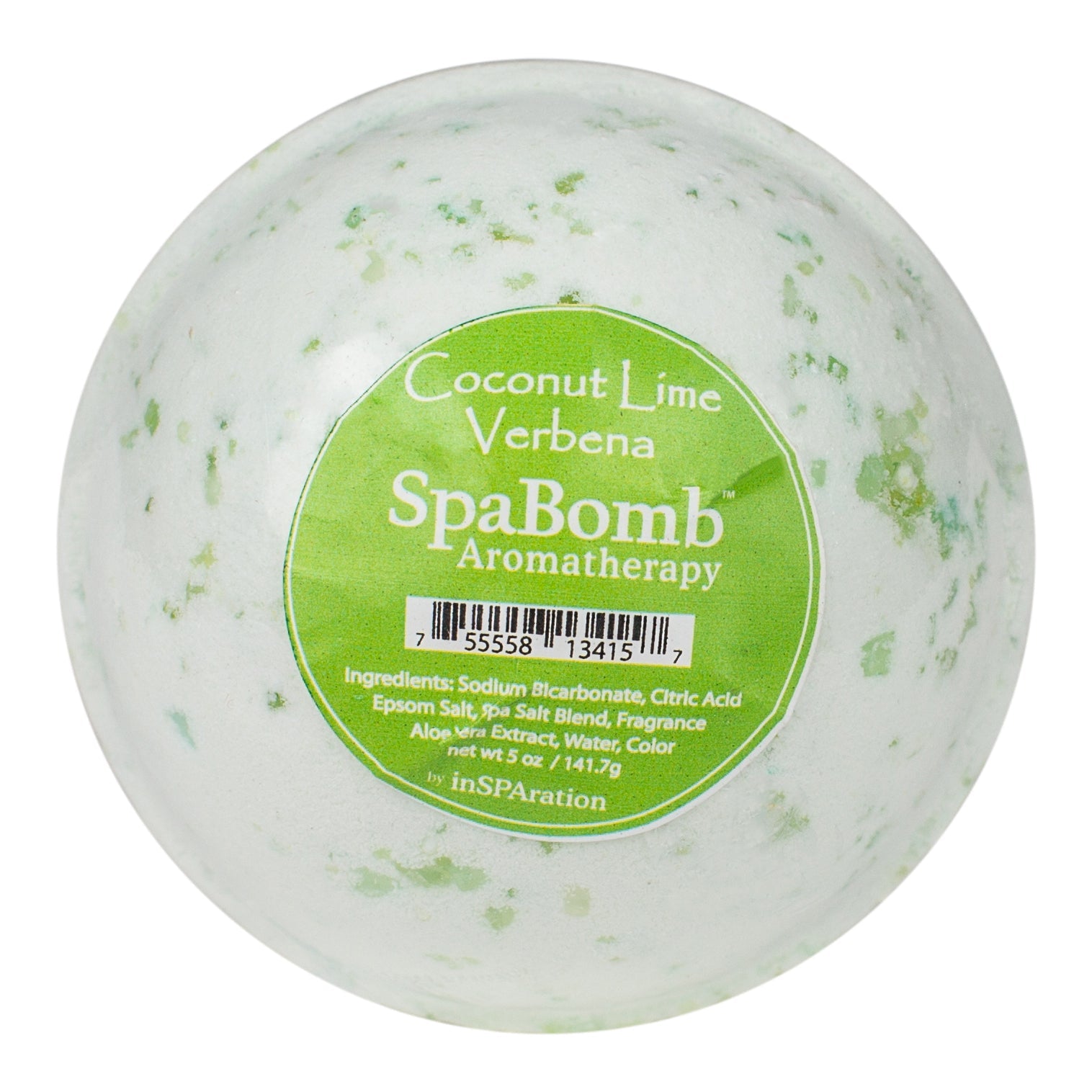 InSPAration Coconut Lime Verbena SpaBomb Aromatherapy Enhancer