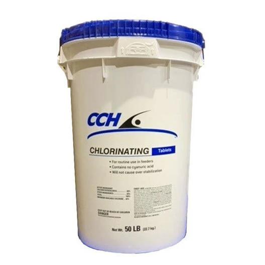 CCH - Calcium Hypochlorite 2-5/8 in. Tablets, 50 lbs. by Duckies Pool Supply
