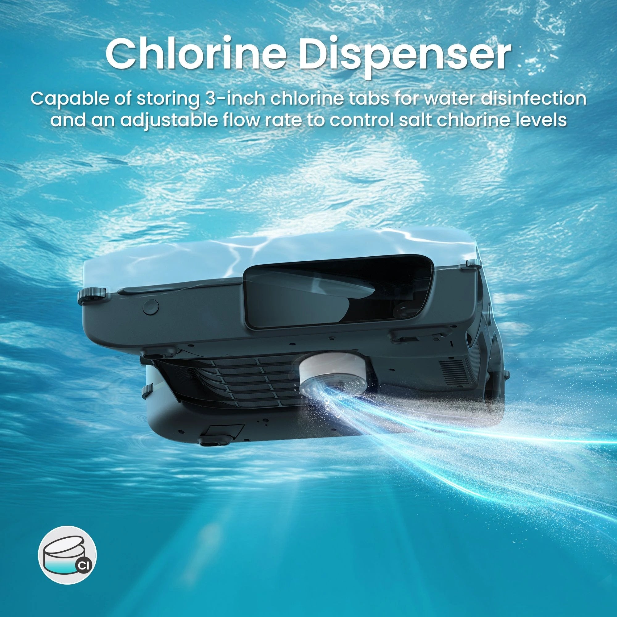 Aiper EcoSurfer M2 Cordless Skimmer 9-in Robotic Pool Vacuum by Duckies Pool Supply