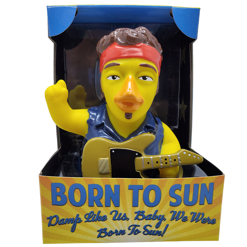 Born to Sun CelebriDucks Celebrity Rubber Duck Collectible Gift